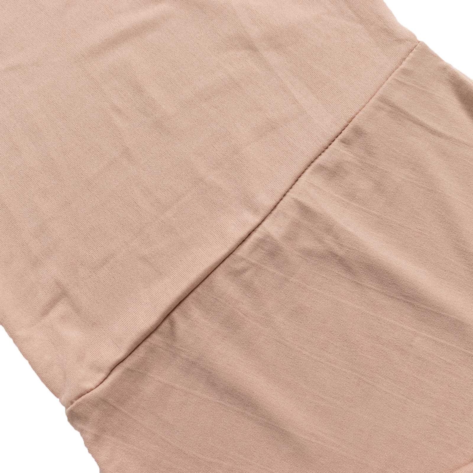 Exclusive Set of 2 Nude Spandex Half Crescent Moon Wedding Arch Covers
