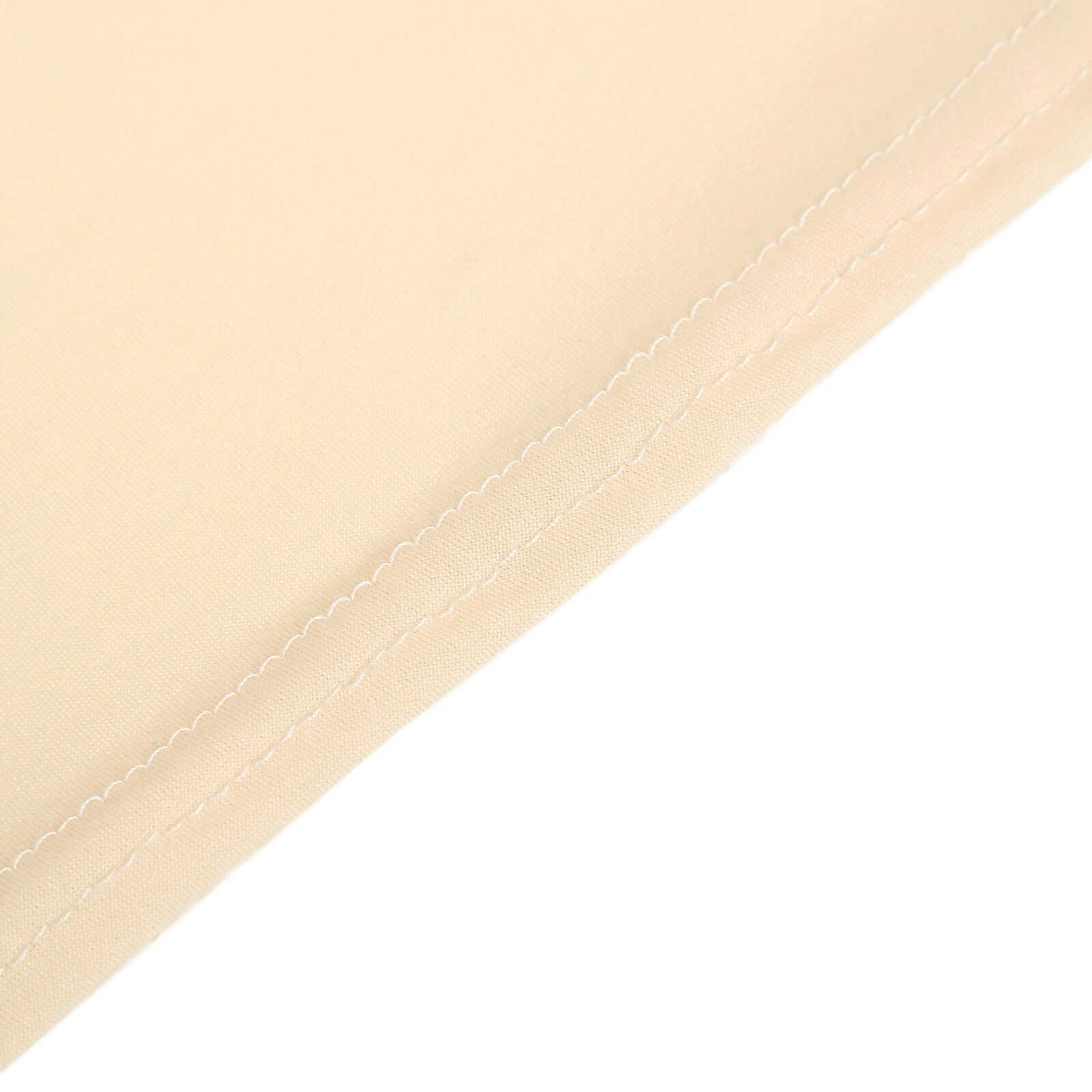 Custom-Fitted Set of 4 Matte Beige Spandex Half Moon Wedding Arch Backdrop Covers in 2.5ft, 5ft, 6ft, 7ft Sizes