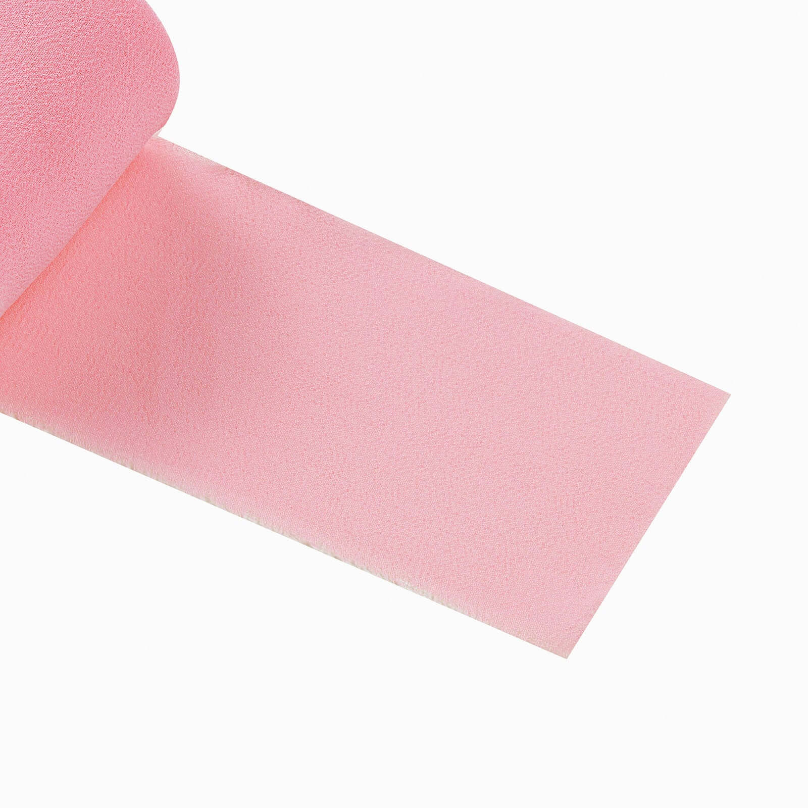2-Pack Pink Silk-Like Chiffon Linen Ribbon Rolls for Bouquets, Wrapping, and Decor - 6 Yards Each!