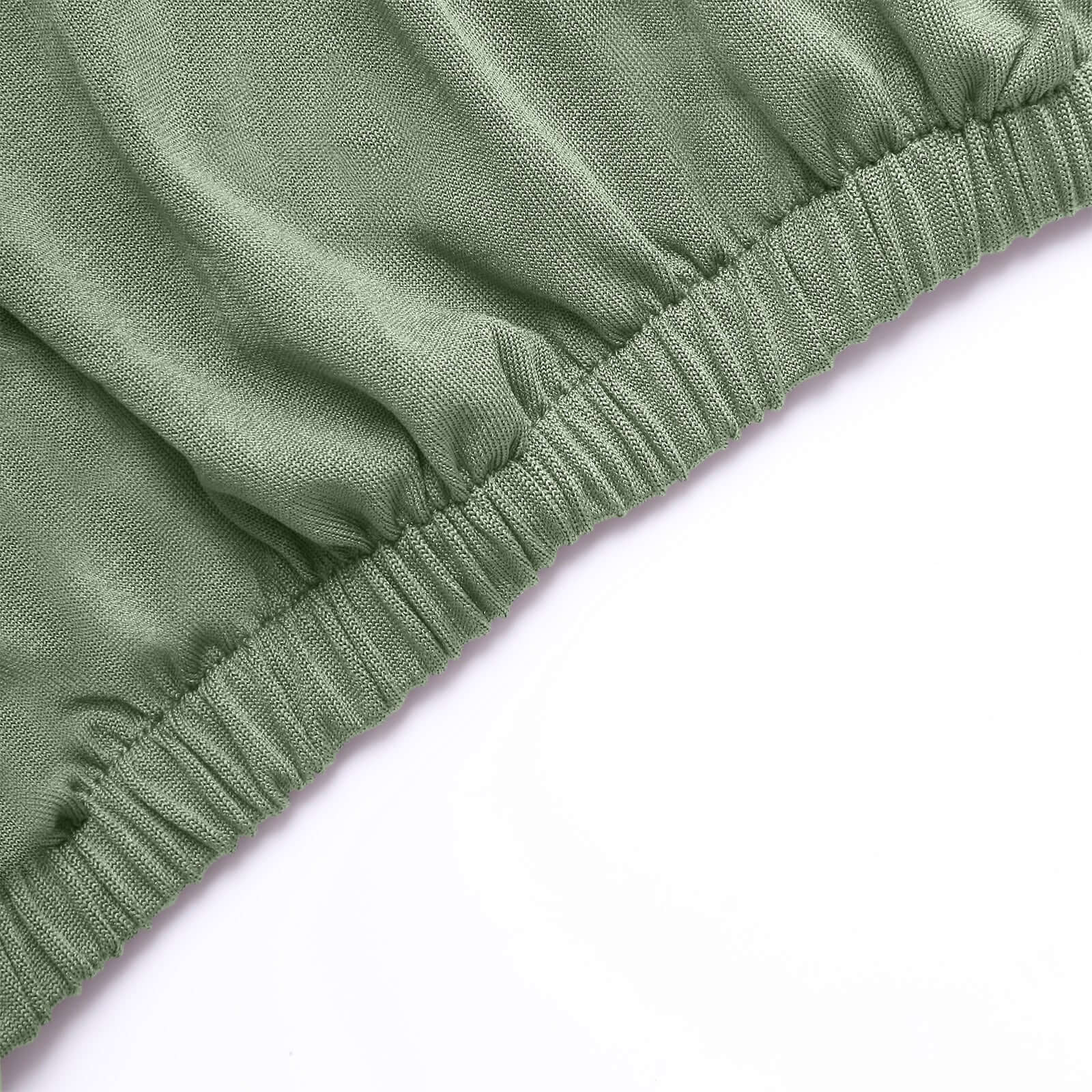 Hot! Set of 5 Stretchable Dusty Sage Green Spandex Pedestal Stand Covers, 160 GSM