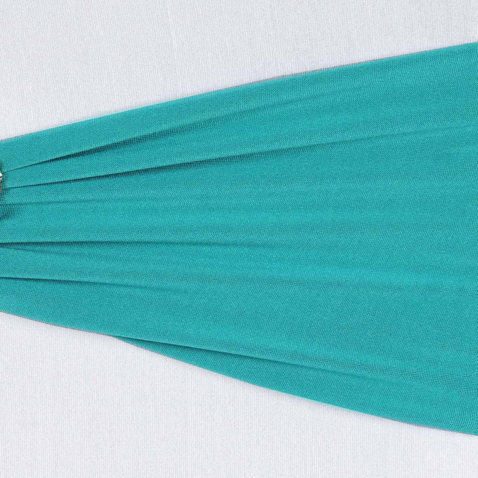 Hot Deal! 5-Pack Turquoise Stretch Spandex Chair Sashes, 5x12
