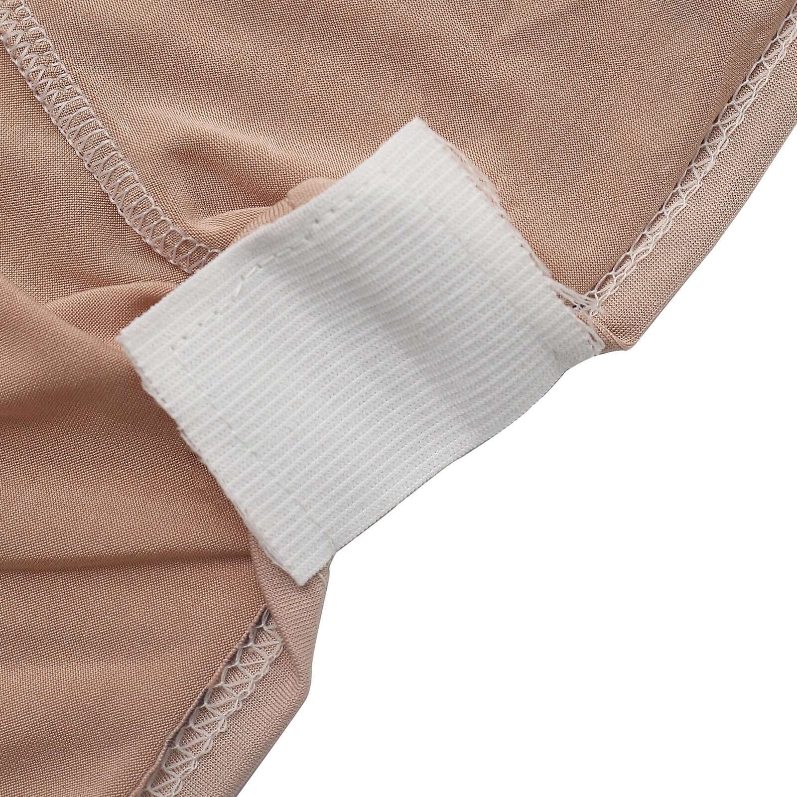 Hot Sale! Nude Spandex Stretch Slip-On Chair Cover for Banquet Chairs, 160GSM Fabric