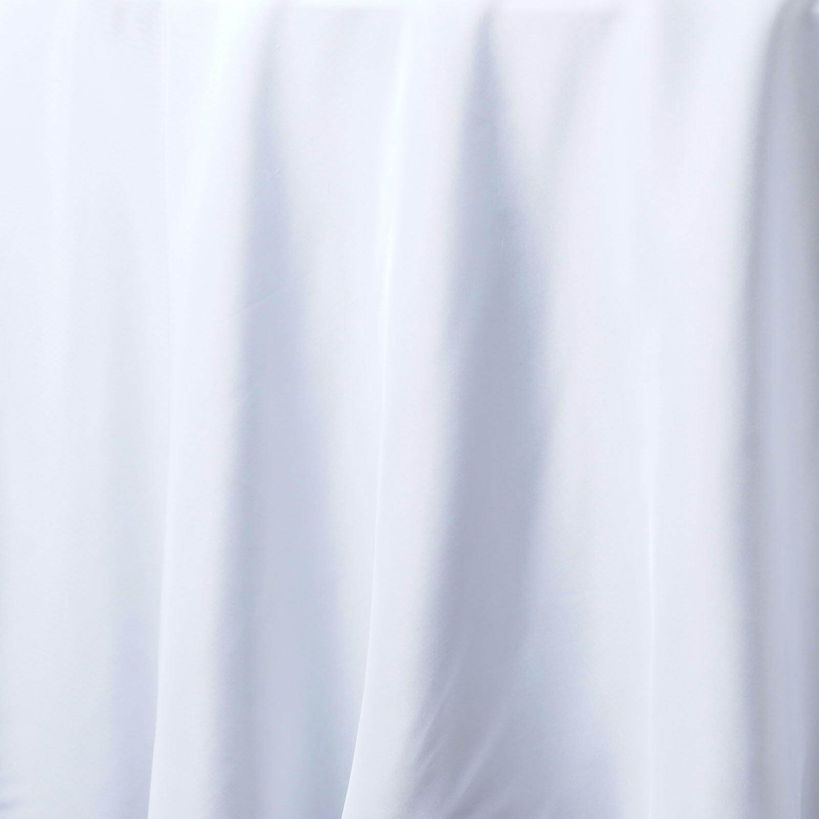Luxury Seamless 220GSM White Polyester 132