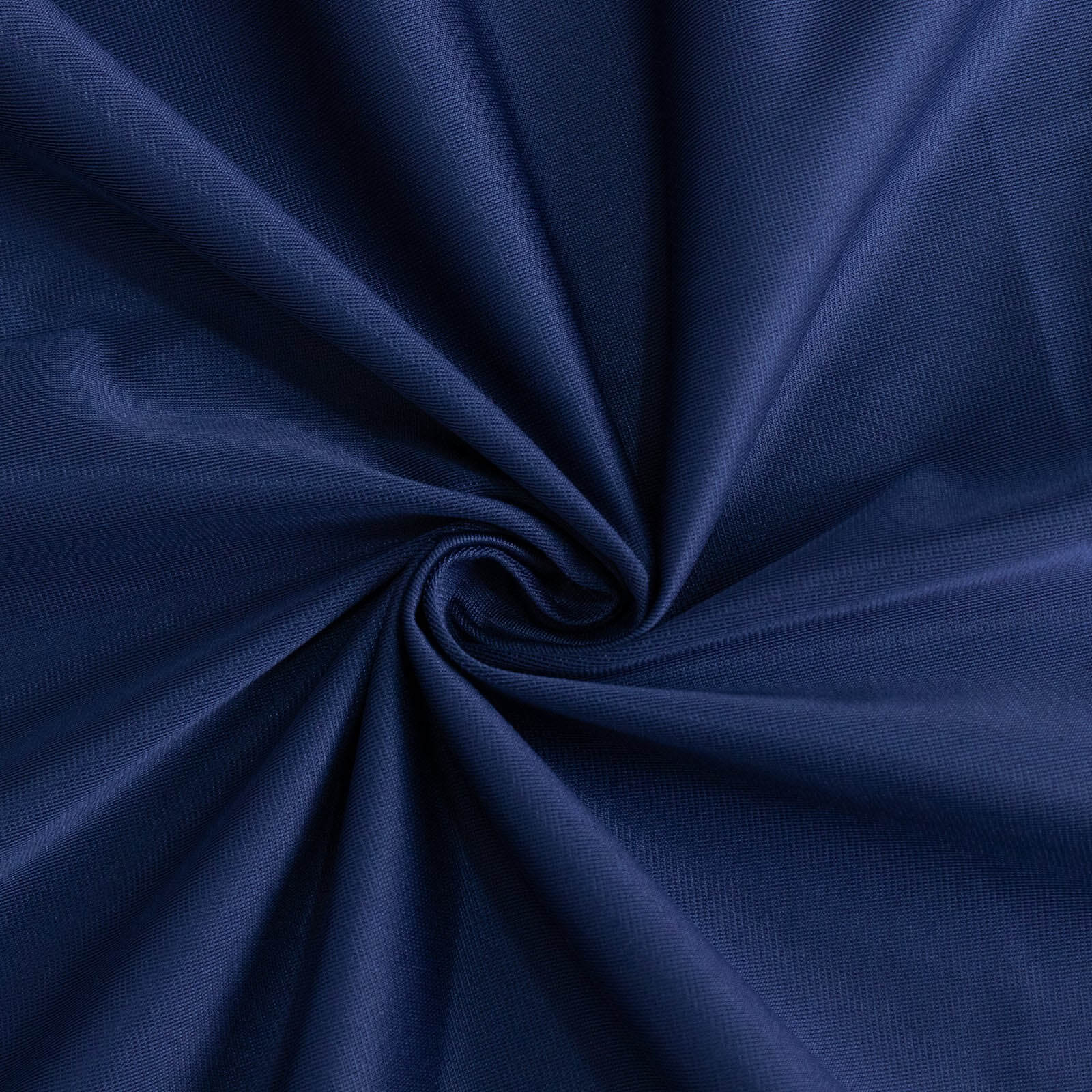 Hot Deal! Navy Blue Premium Scuba 54x54 Square Tablecloth - Wrinkle & Stain Resistant