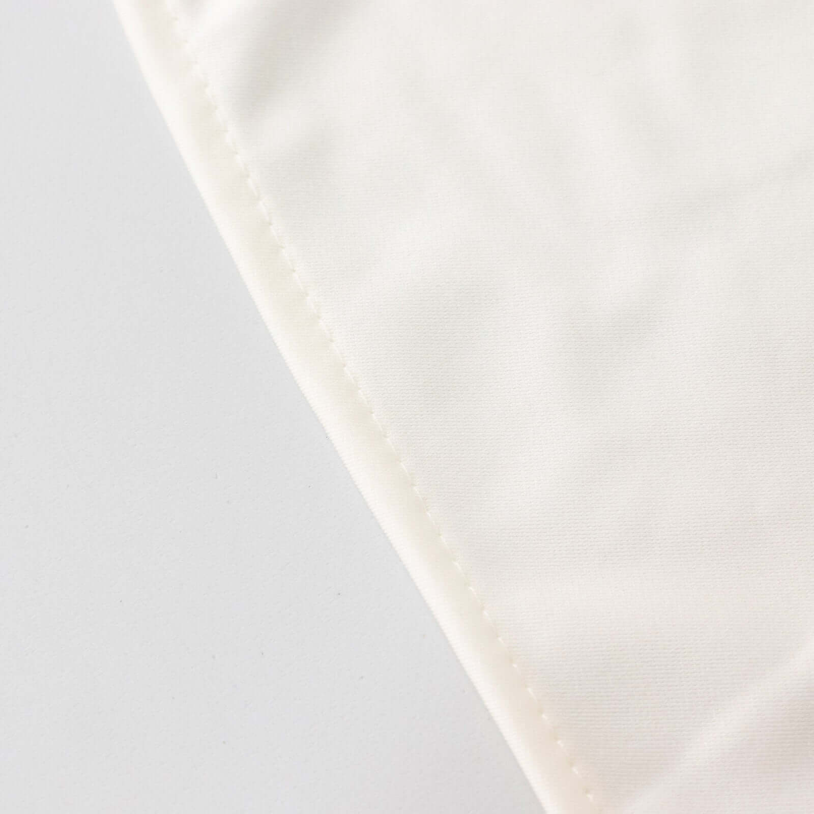Ivory 120-Inch Premium Scuba Round Tablecloth - Stain & Wrinkle Resistant
