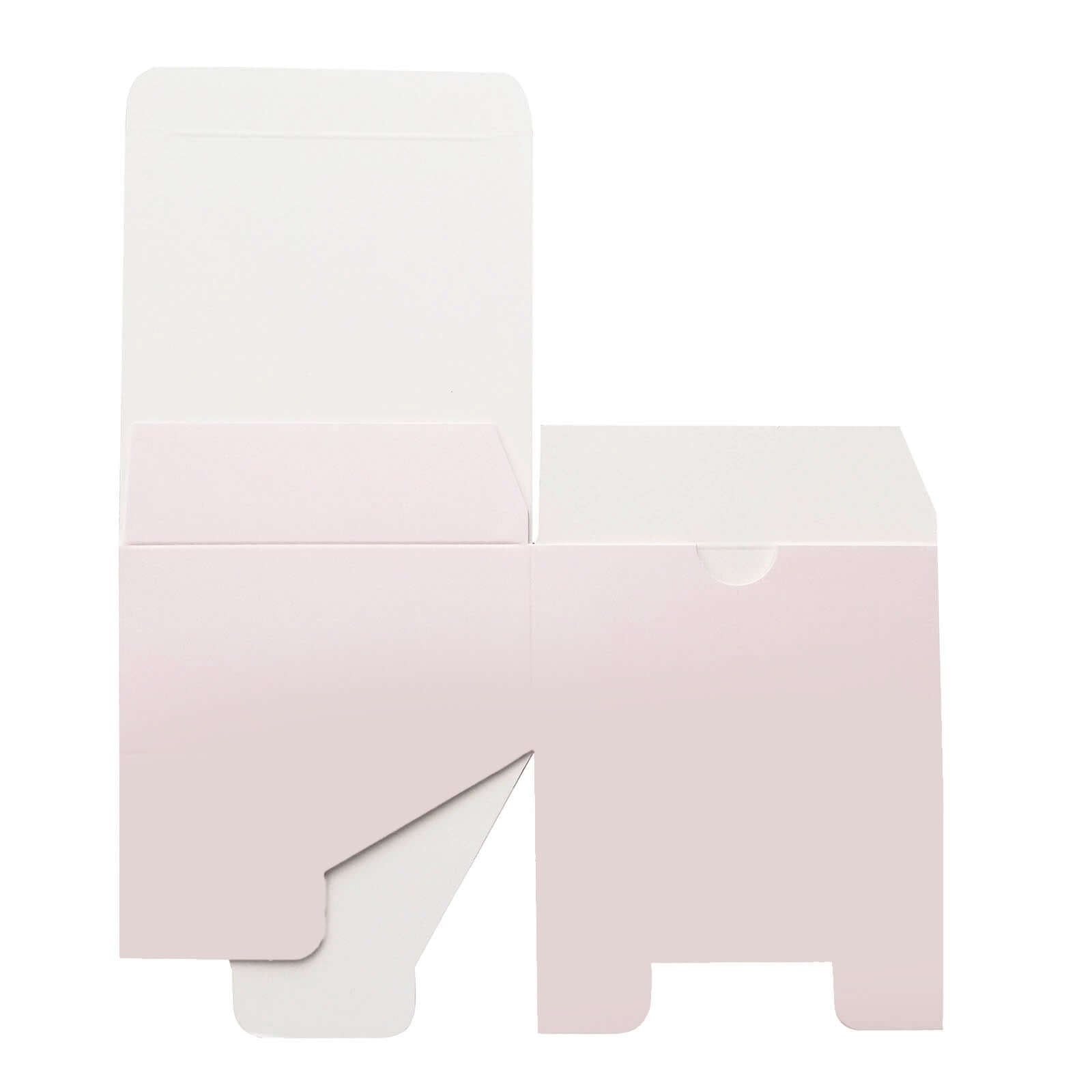 100-Pack Blush 4x4x2 Cake Cupcake Party Favor Gift Boxes - DIY Deal