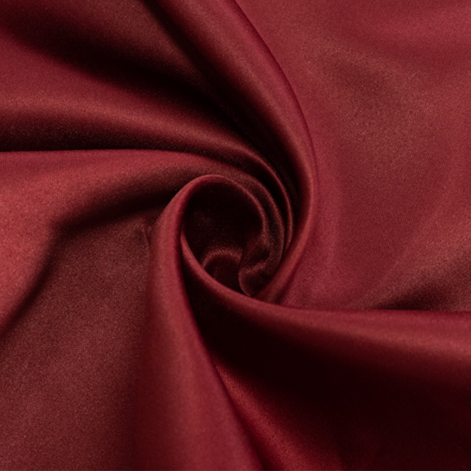 Exclusive Lamour Satin Burgundy Tablecloth - Durable & Soft for Events
