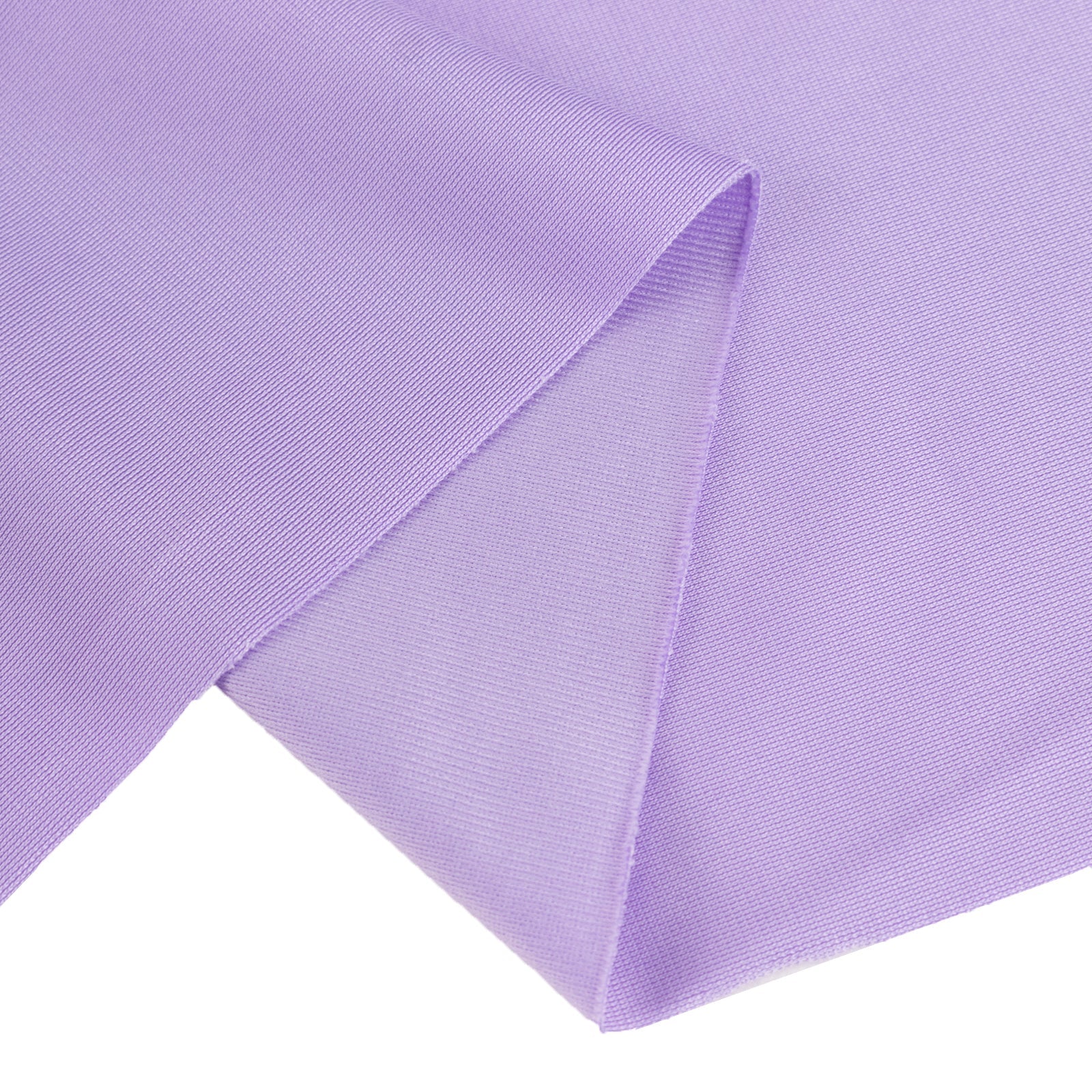 Wrinkle-Free Premium Lavender Lilac Scuba Polyester Fabric Roll - 60 Inches x 10 Yards
