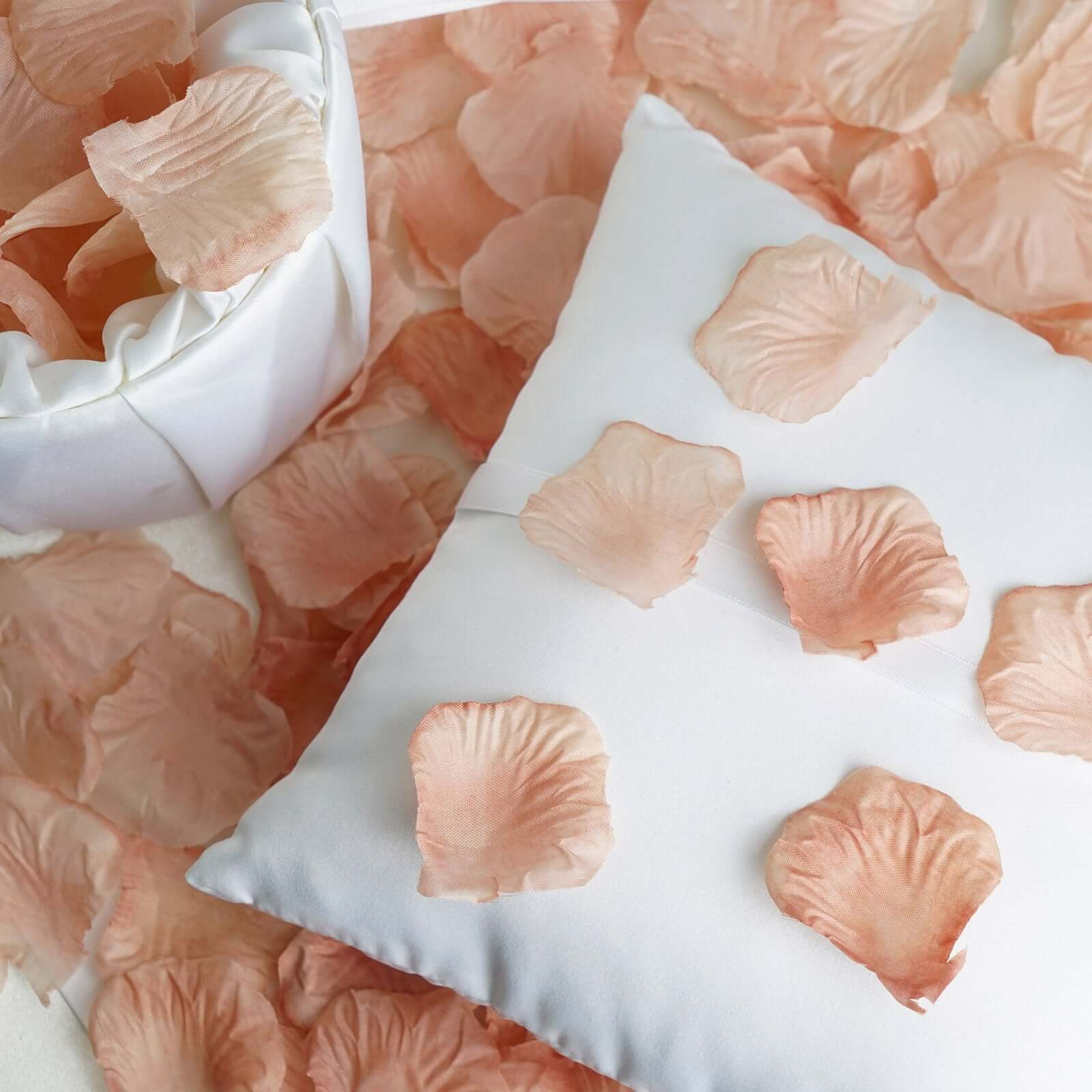 Hot Sale! 500-Piece Dusty Rose Silk Rose Petal Confetti for Table and Floor Decoration