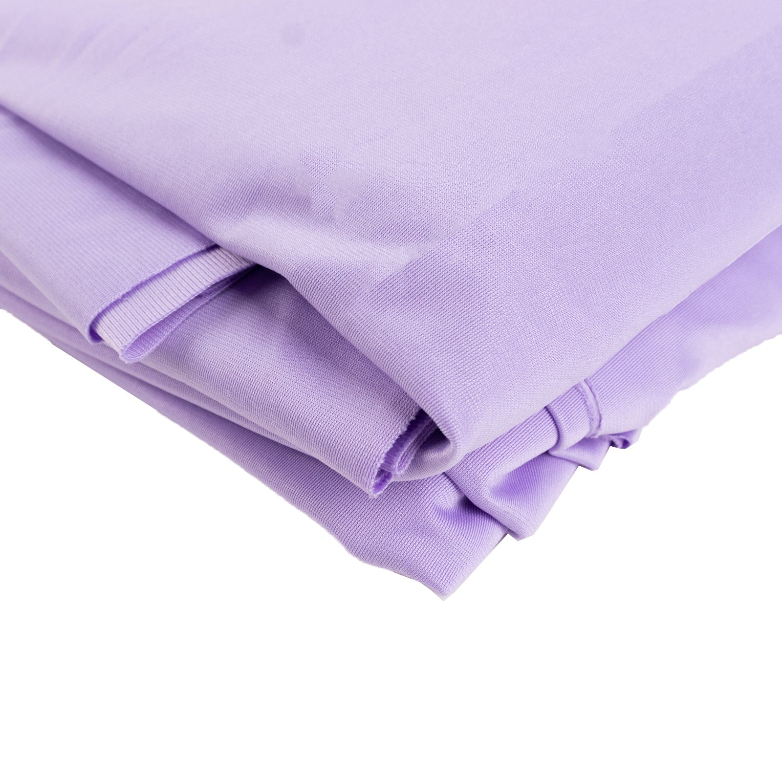 Wrinkle-Free Premium Lavender Lilac Scuba Polyester Fabric Roll - 60 Inches x 10 Yards
