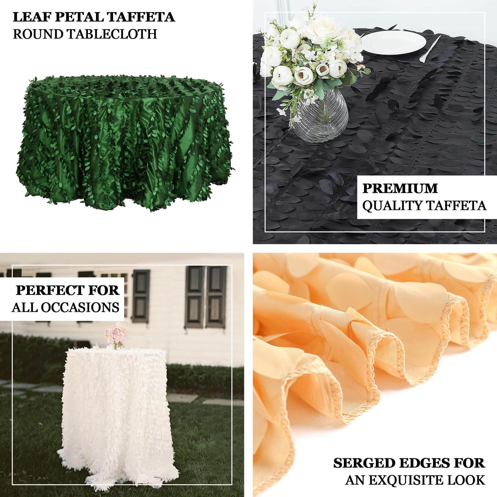 Hot! Taupe Taffeta 120