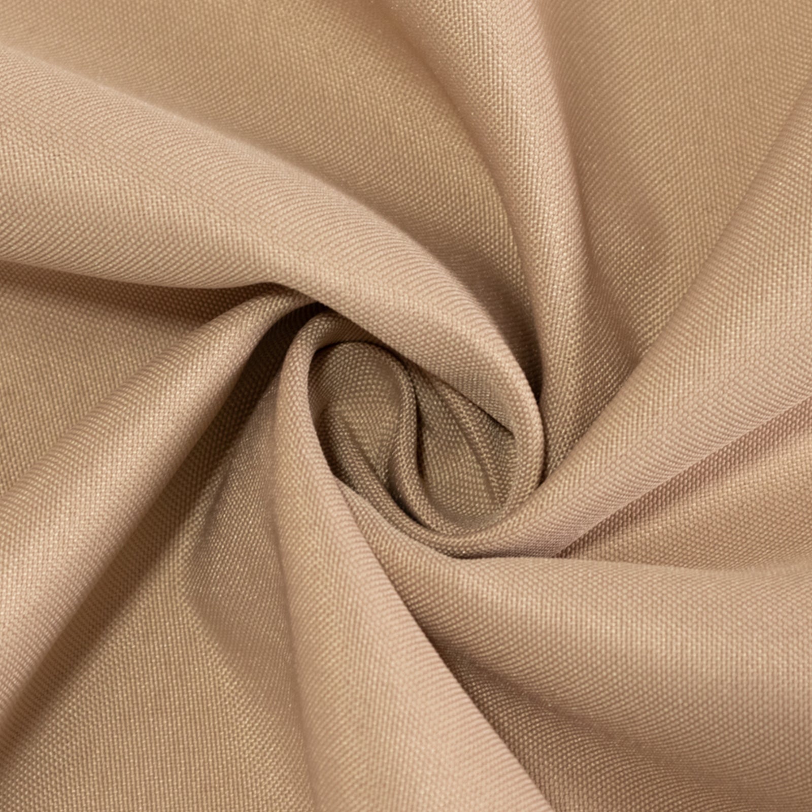 Exclusive 120' Dia. Nude Premium Polyester Round Tablecloth - 220GSM Seamless & Wrinkle-Resistant
