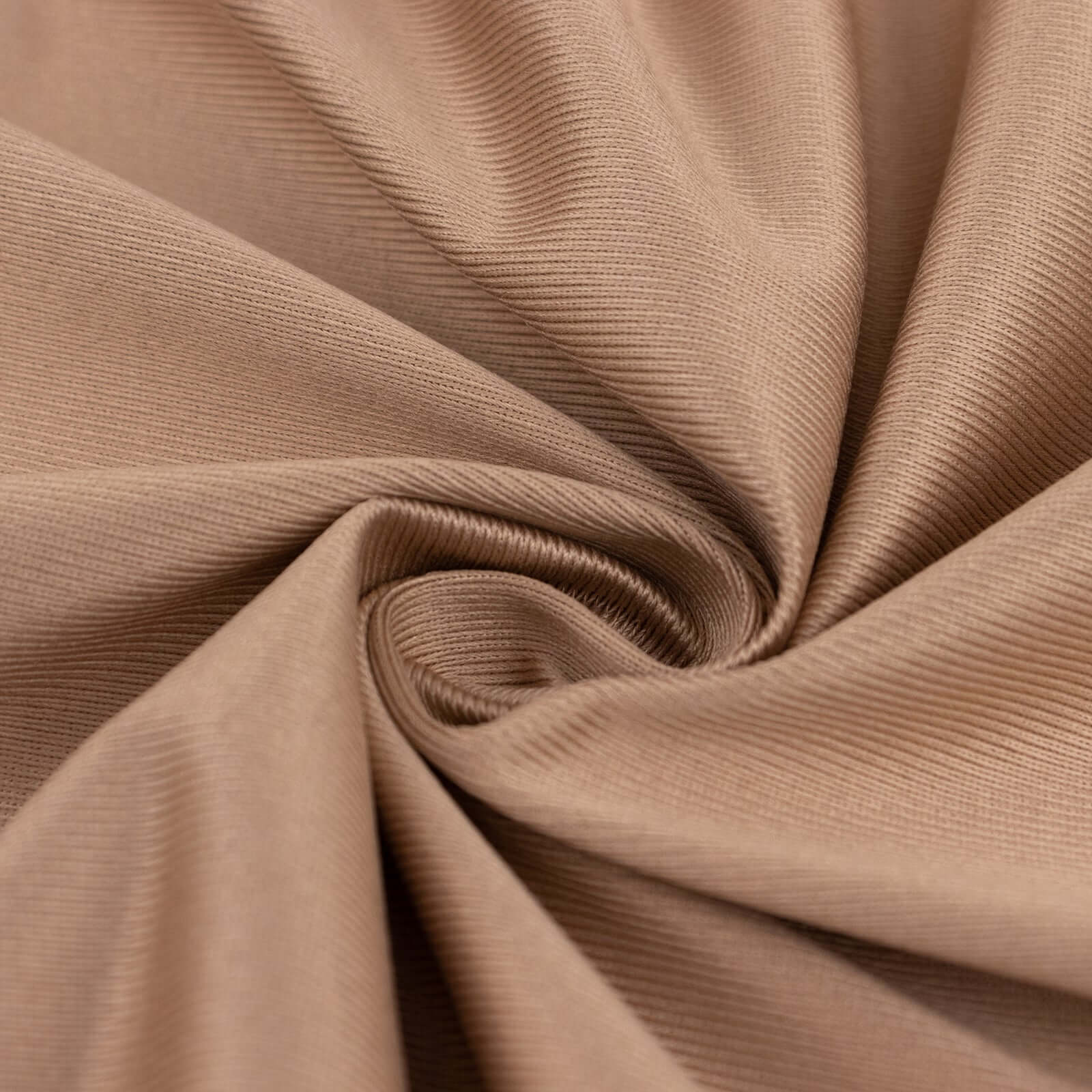 Exclusive Nude Scuba Polyester Fabric Roll - 60x10 Yards, Wrinkle-Free for DIY