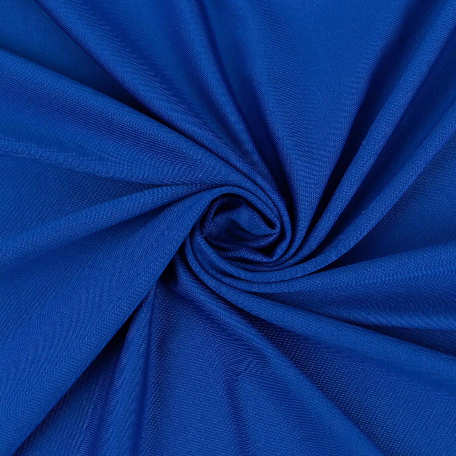 Hot Deal! Royal Blue 4-Way Stretch Spandex Fabric Roll - 60x10 Yards for DIY