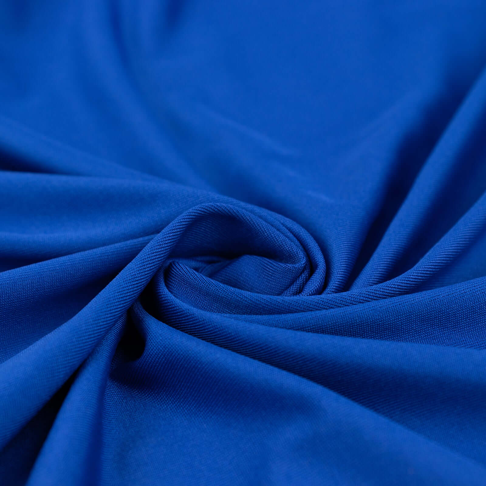 Hot Deal! Royal Blue 4-Way Stretch Spandex Fabric Roll - 60x10 Yards for DIY