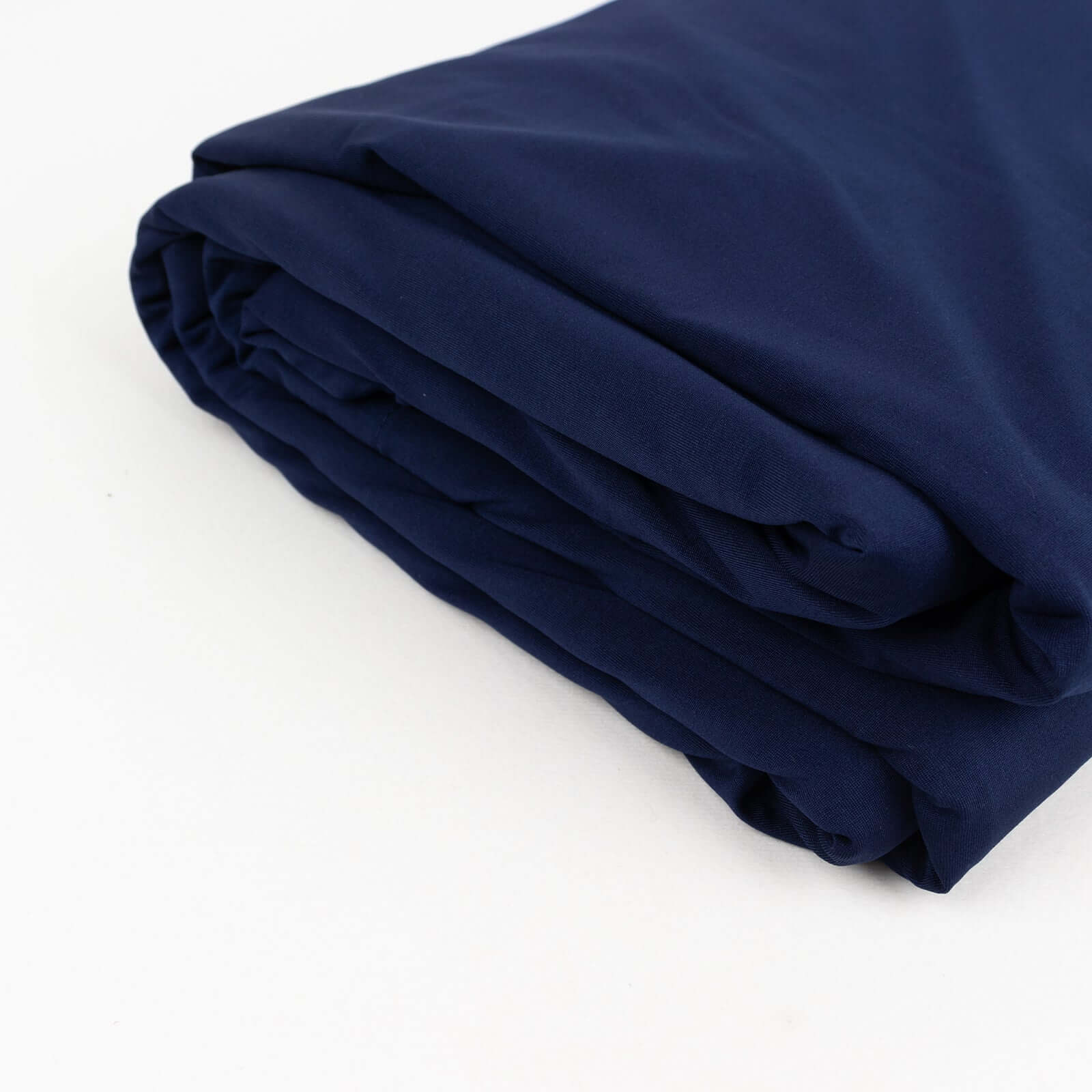 Navy Blue 4-Way Stretch Spandex Fabric Roll - 60x10 Yards, Ideal for DIY