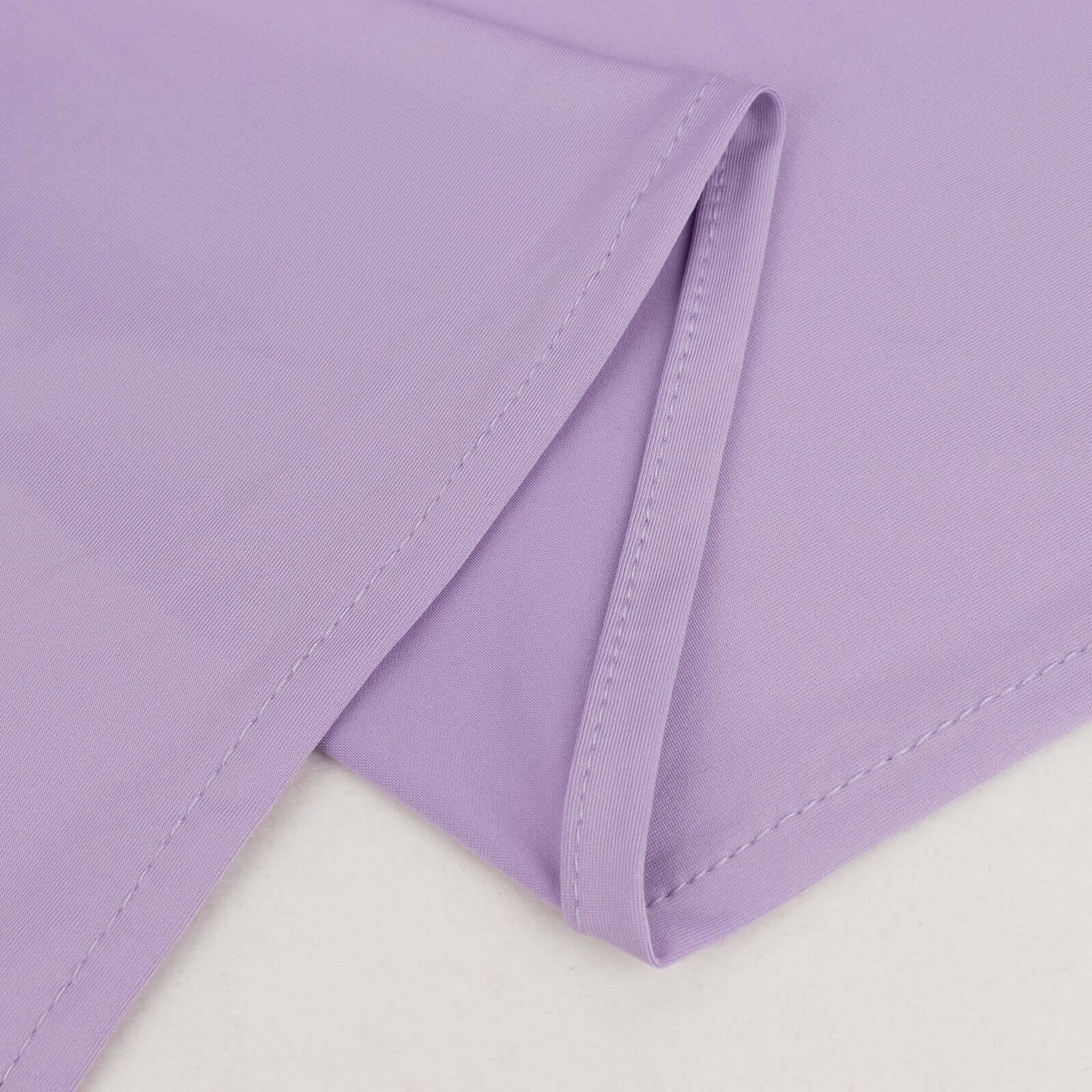 Premium Lavender Spandex 4-Way Stretch Fabric Roll for DIY Crafts - 60 Inches by 10 Yards