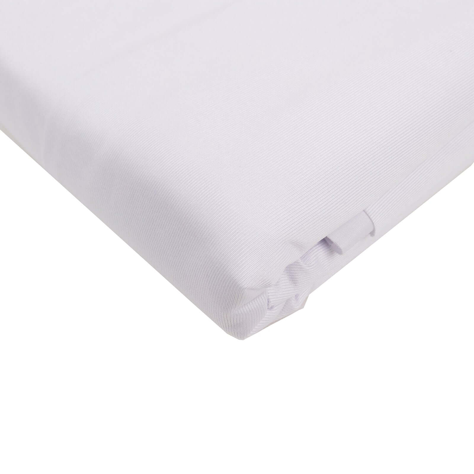 Premium Wrinkle-Free White Scuba Polyester Fabric Roll - 60 Inches by 10 Yards