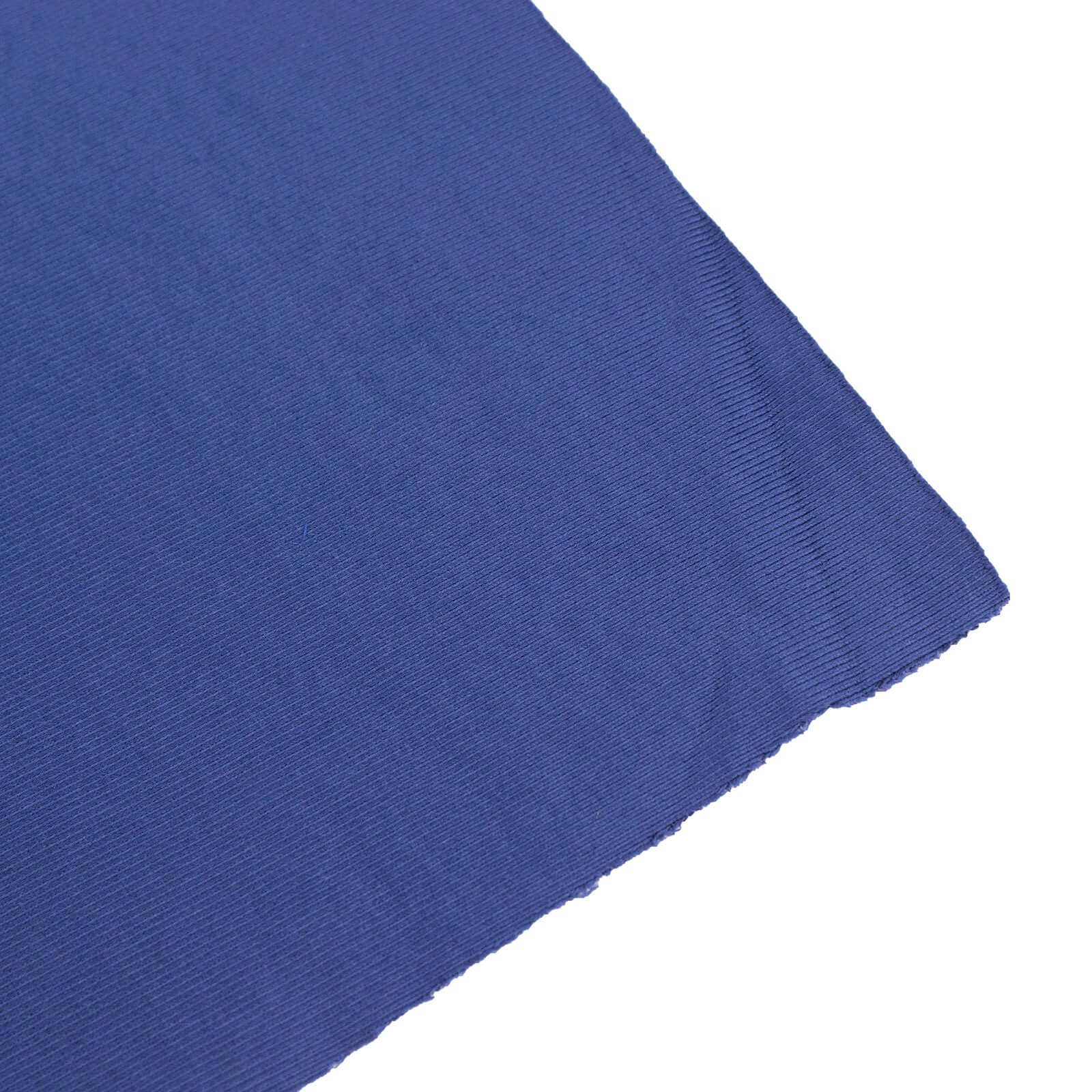 Premium Wrinkle-Free Navy Blue Scuba Polyester Fabric Roll for DIY Crafts - 60 Inches by 10 Yards