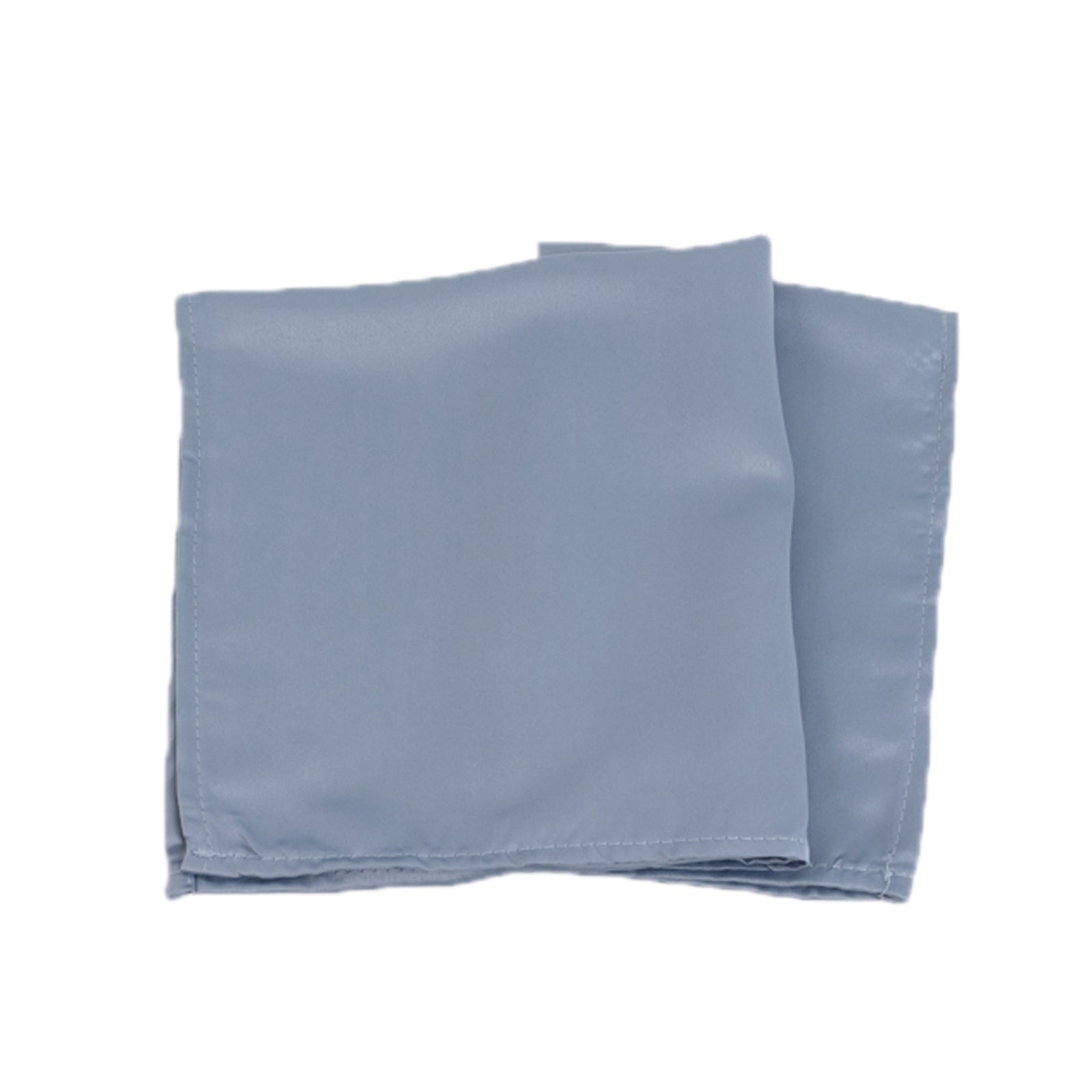 Get 5-Pack Dusty Blue Lamour Satin 20x20 Dinner Napkins with Soft Matte Finish