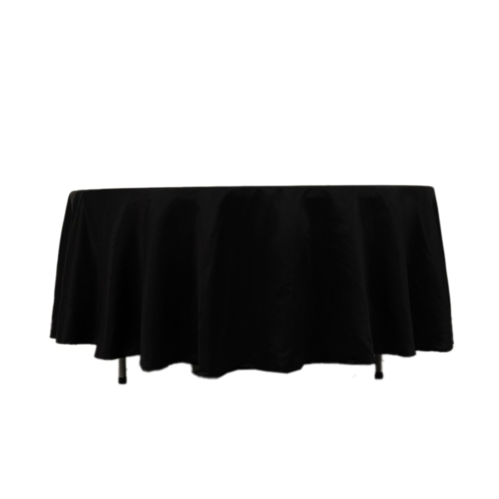 Black Durable Silk-Like Lamour Satin 108