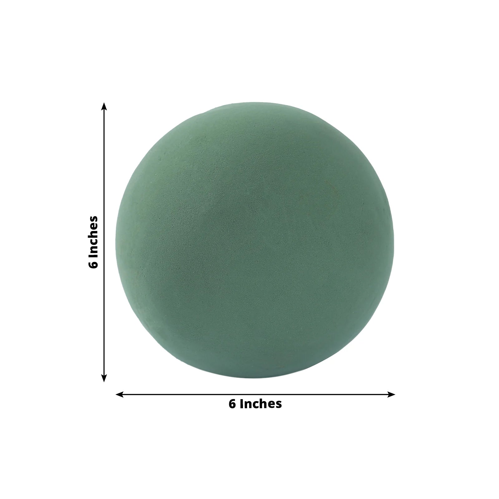 Hot Sale! 3-Pack 6-Inch Green DIY Floral Craft Foam Balls for Flower Arrangements