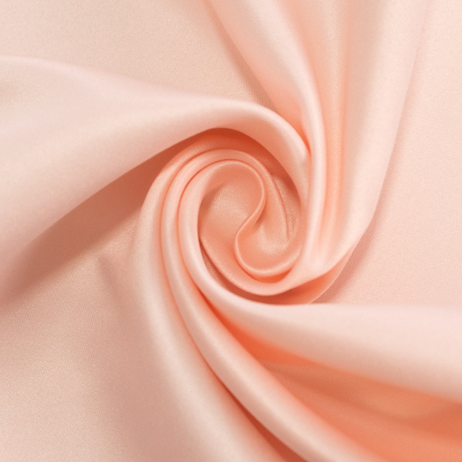 Blush Lamour Satin Rectangle Tablecloth 60x102 - Durable & Soft for Events