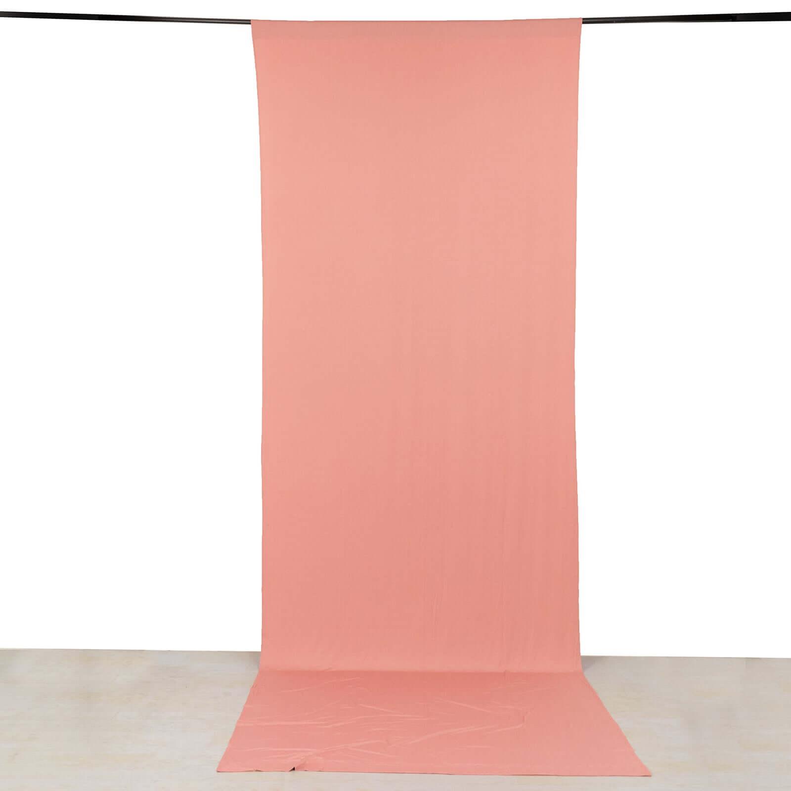 Hot Deal! Dusty Rose 4-Way Stretch Wrinkle-Free Spandex Event Backdrop - 5ftx14ft