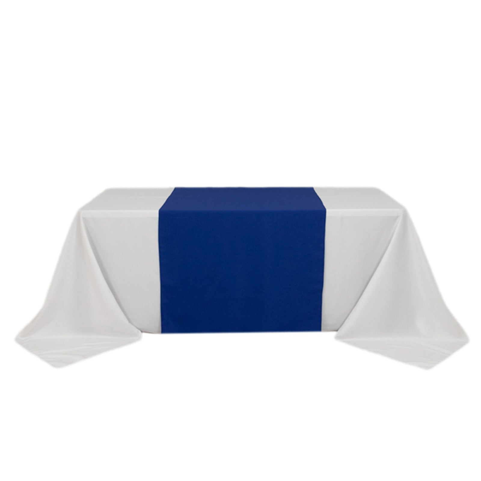 Extra Wide Royal Blue 36x72 Premium Polyester Sublimation Printable Table Runner