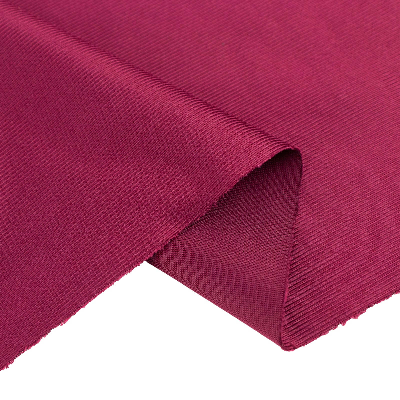 Premium Wrinkle-Free Burgundy Scuba Polyester Fabric Roll - 60x10 Yards