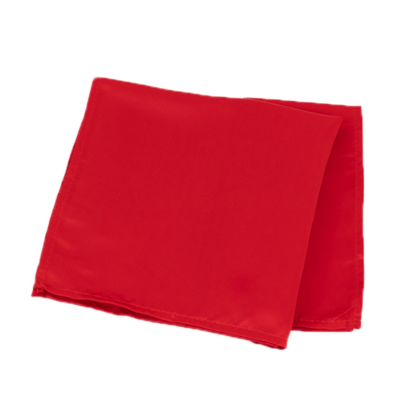 Hot Deal! 5-Pack Red Lamour Satin 20x20 Dinner Napkins with Soft Matte Finish