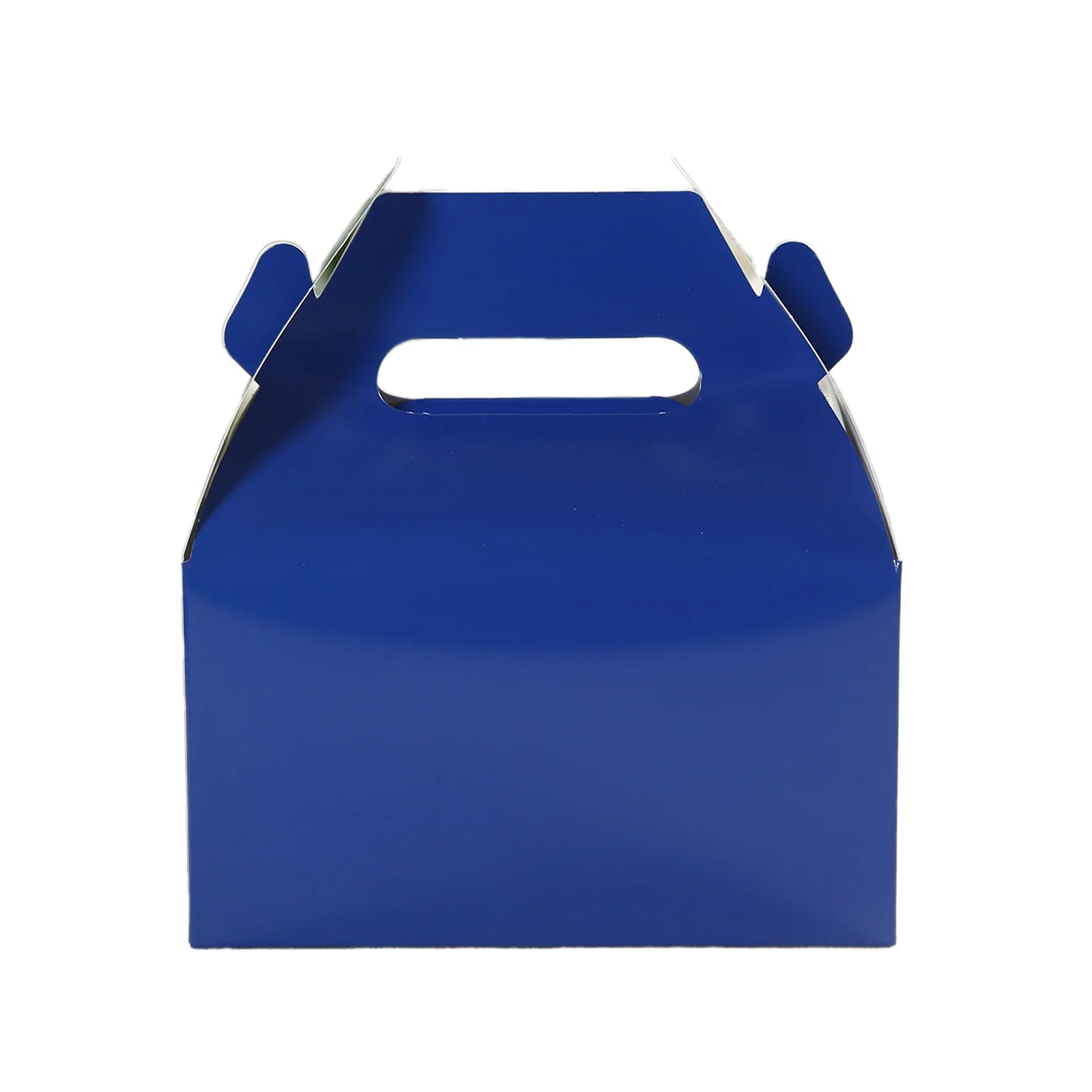 25-Pack Royal Blue Party Favor Tote Gable Candy Gift Boxes