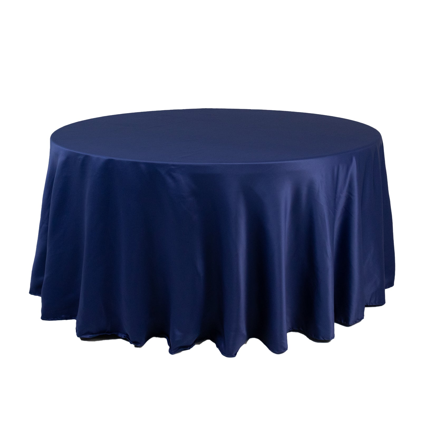 Navy Blue Lamour Satin 120