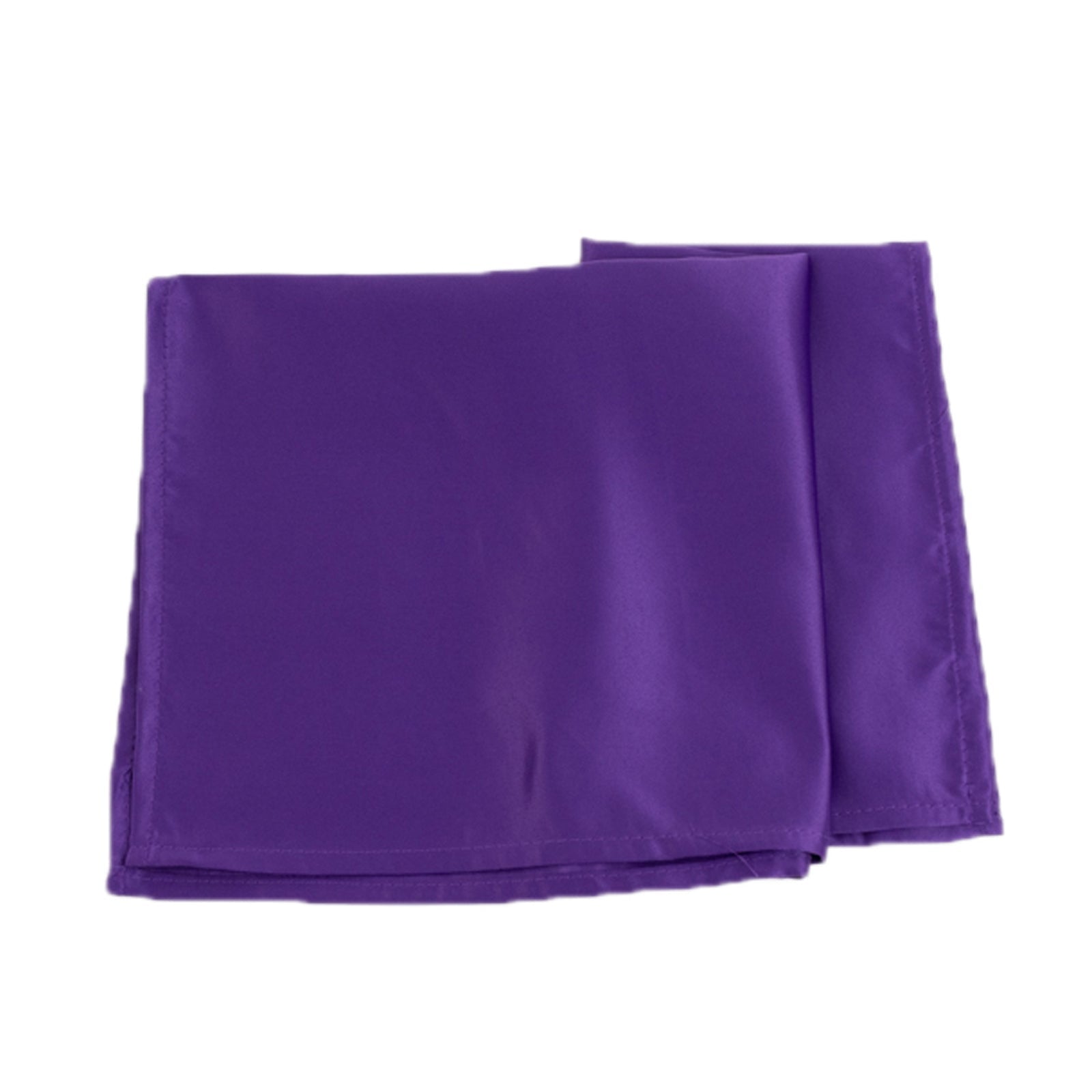 Special Offer! 5-Pack of Purple Lamour Satin 20x20 Dinner Napkins with Soft Matte Finish