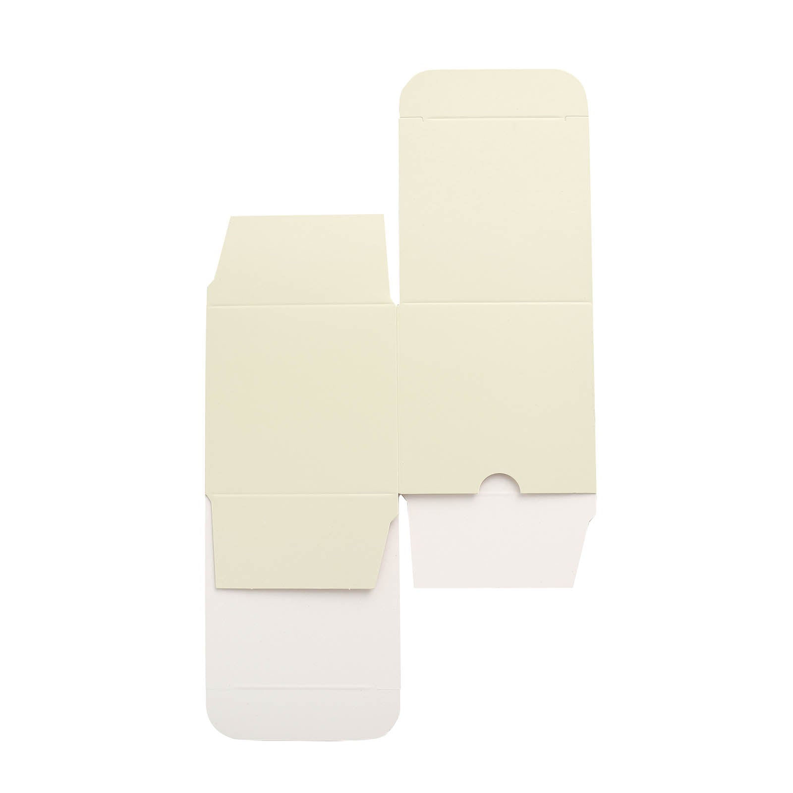 100-Pack of DIY Ivory Party and Shower Favor Candy Gift Boxes - Perfect for Any Occasion!