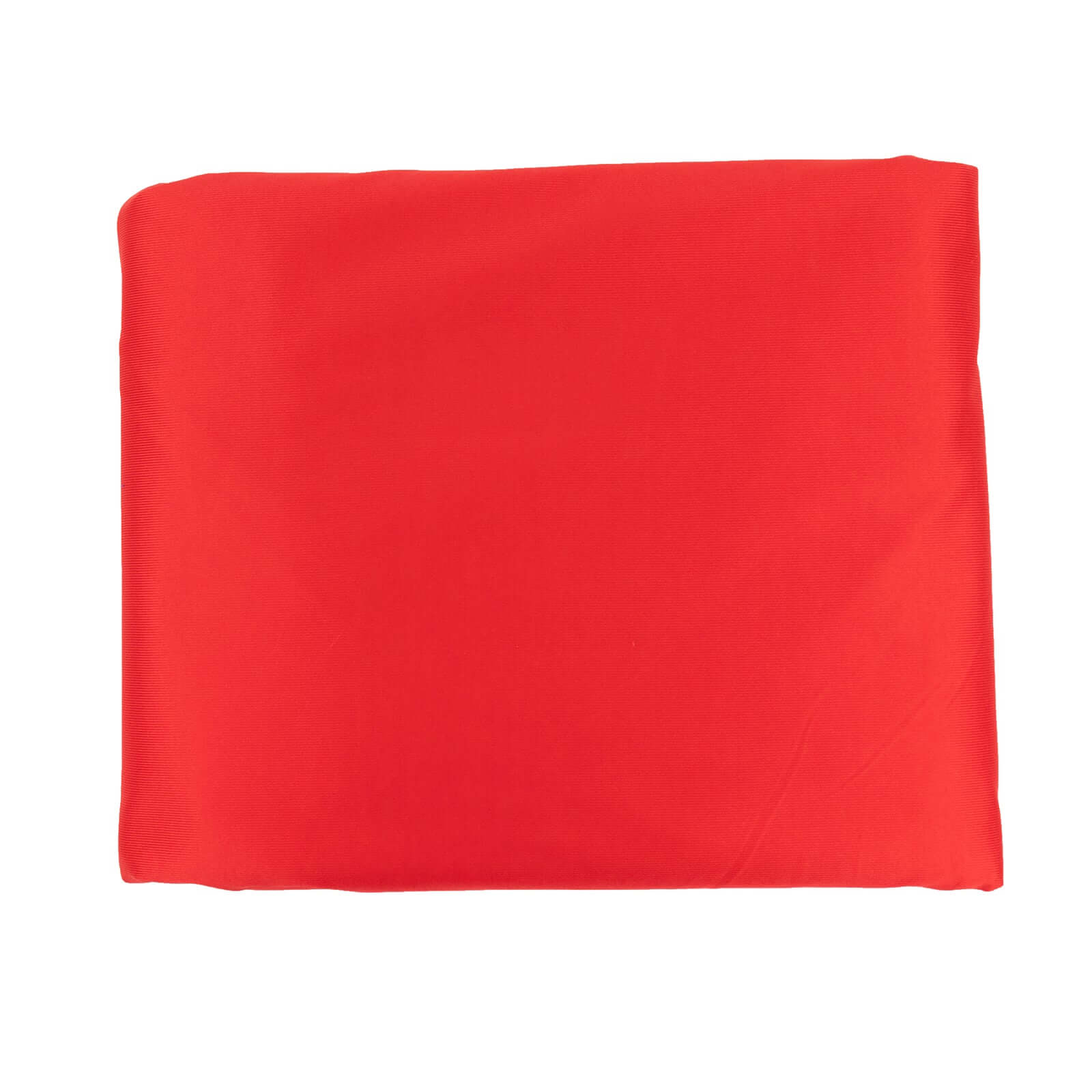 Wrinkle-Free Red Premium Scuba Polyester Fabric Roll - 60 Inches by 10 Yards