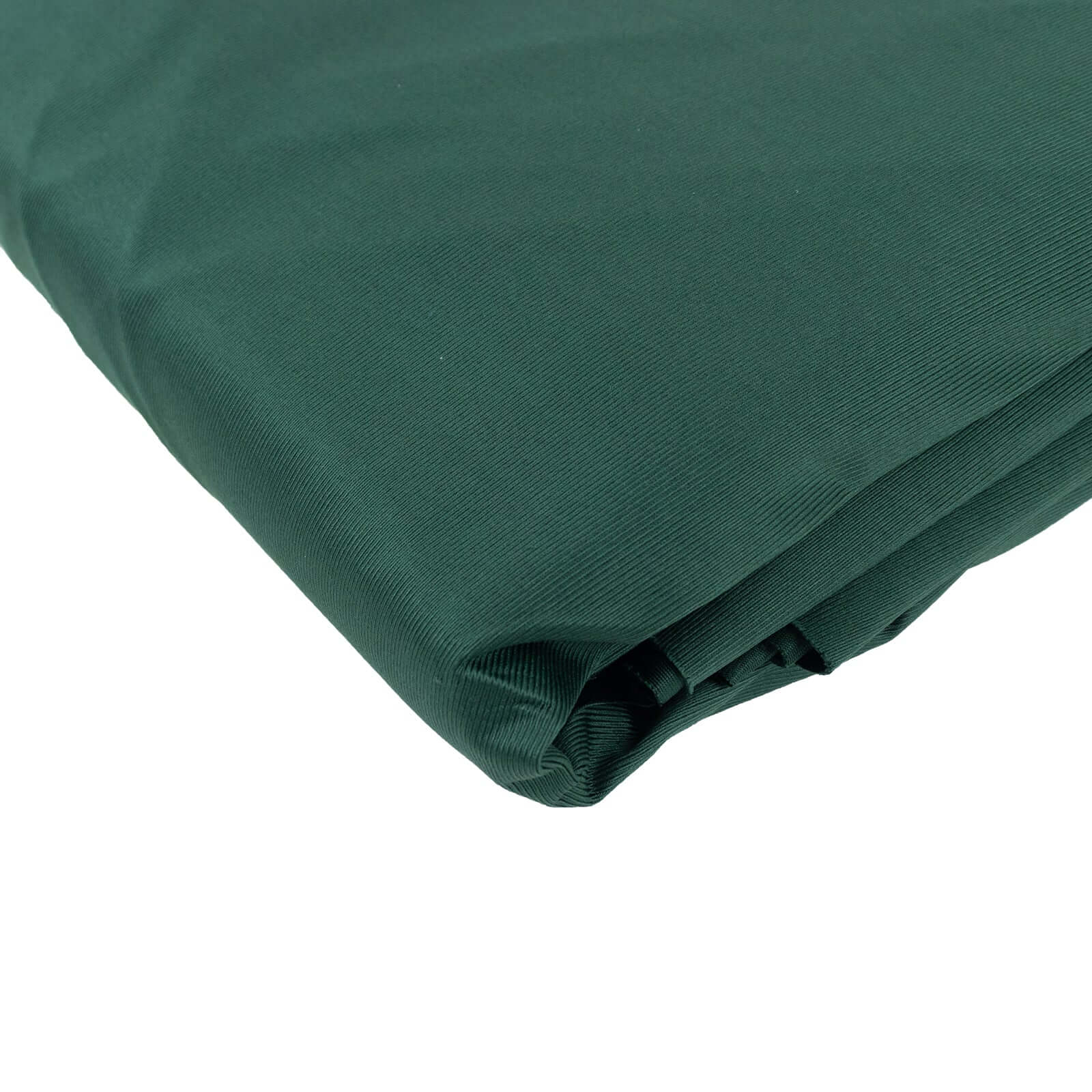 Hot Deal! Premium Wrinkle-Free Hunter Emerald Green Scuba Polyester Fabric Roll - 60x10 Yards