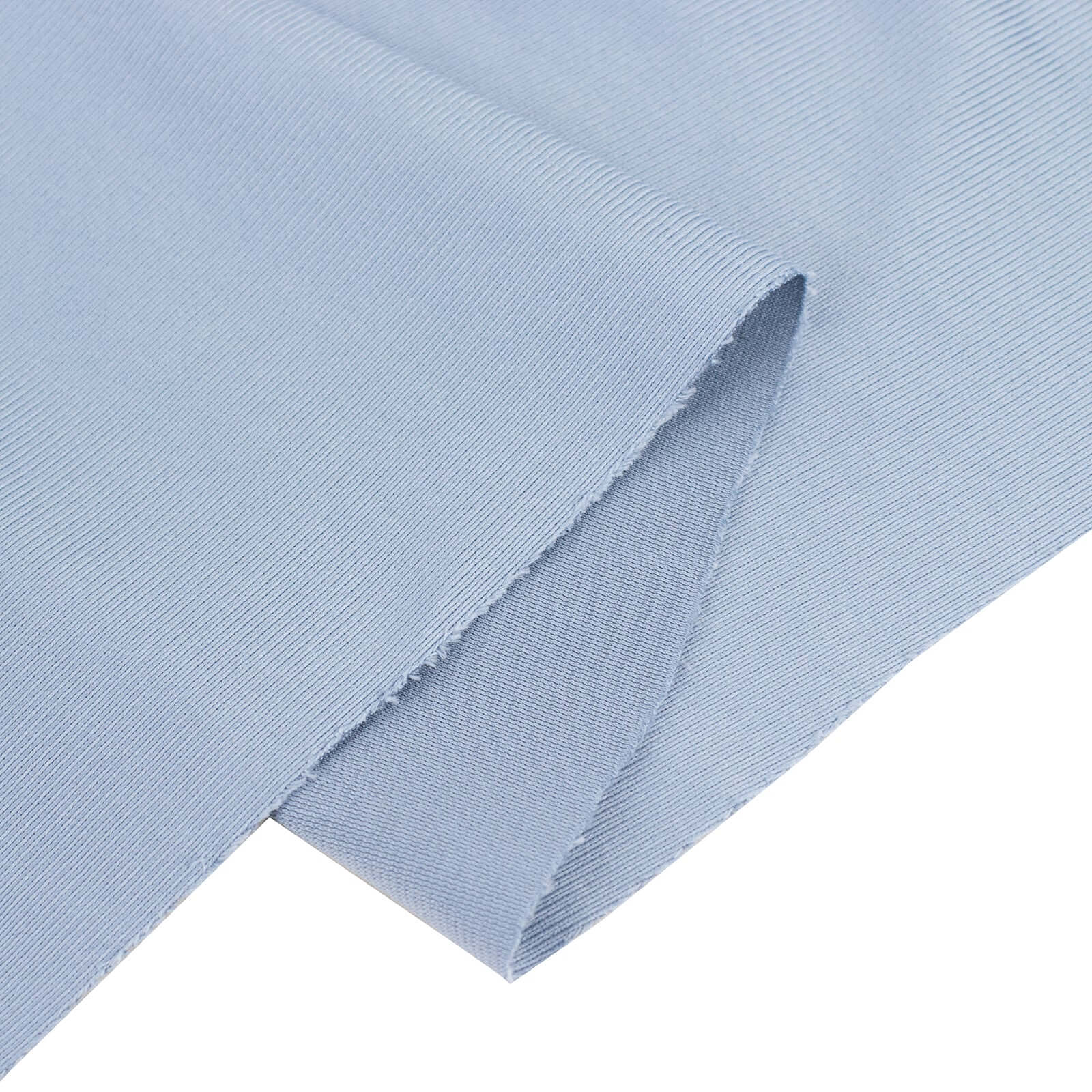 Hot Sale! Wrinkle-Free Premium Dusty Blue Scuba Polyester Fabric Roll for DIY Crafts - 60 Inches x 10 Yards