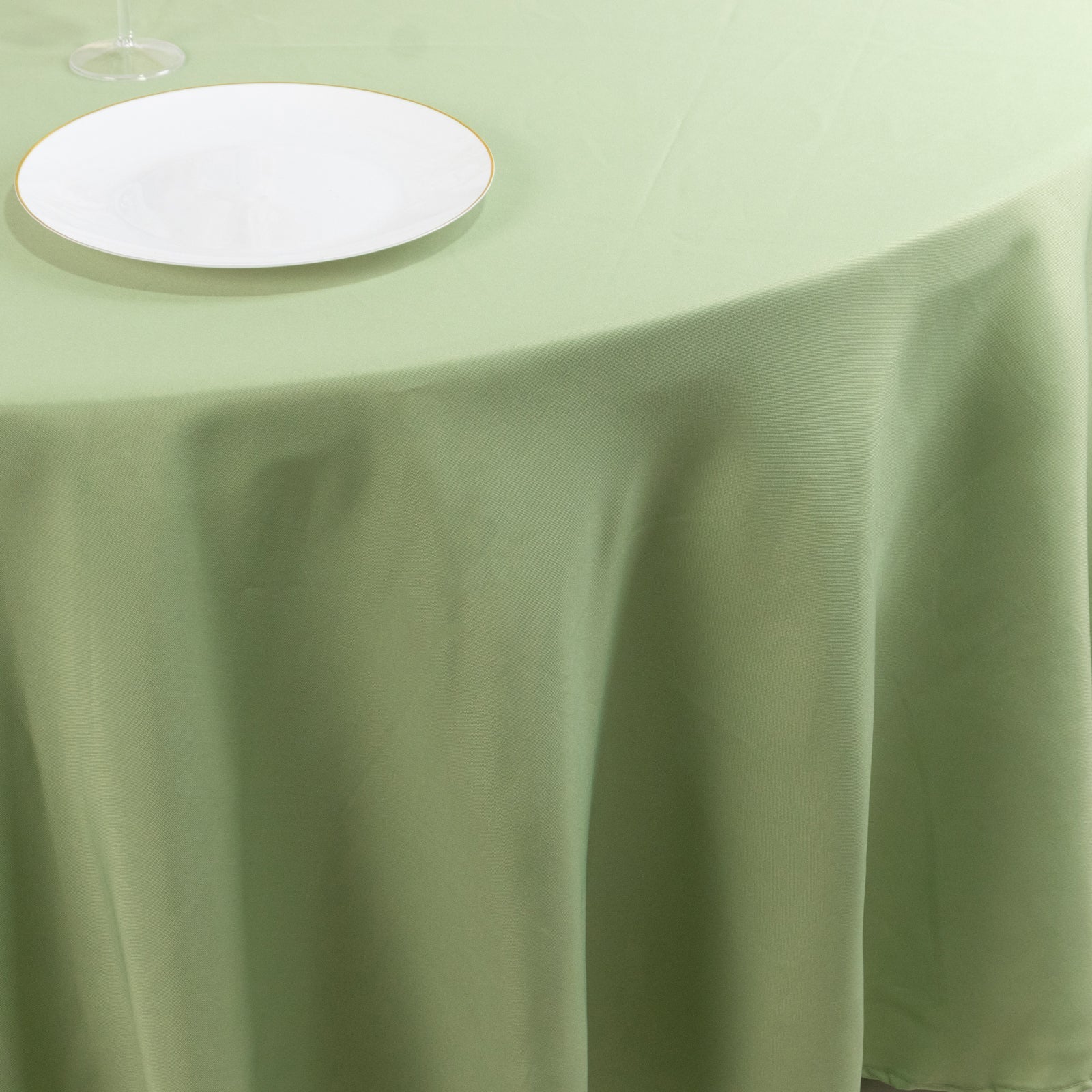 Wrinkle-Resistant 220GSM Sage Green Premium Polyester 108