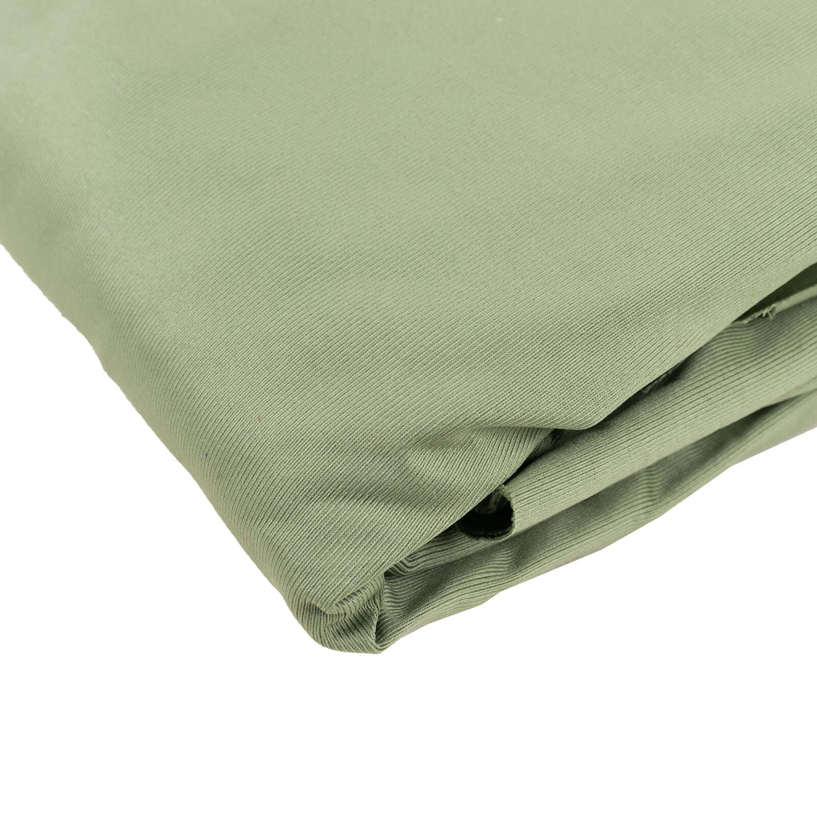 Exclusive Dusty Sage Green Scuba Polyester Fabric Roll - 60x10 Yards, Wrinkle-Free for DIY