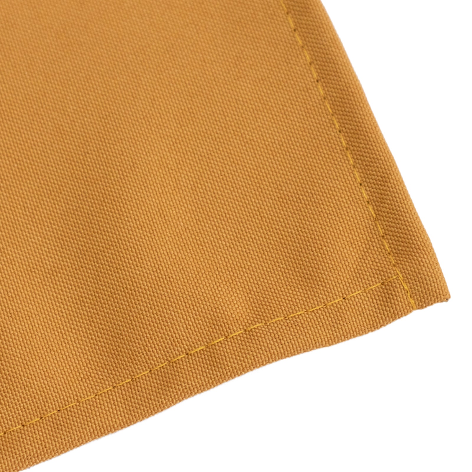 Exclusive Gold 54x54 Polyester Square Table Overlay - Stain & Wrinkle Resistant for Weddings & Events