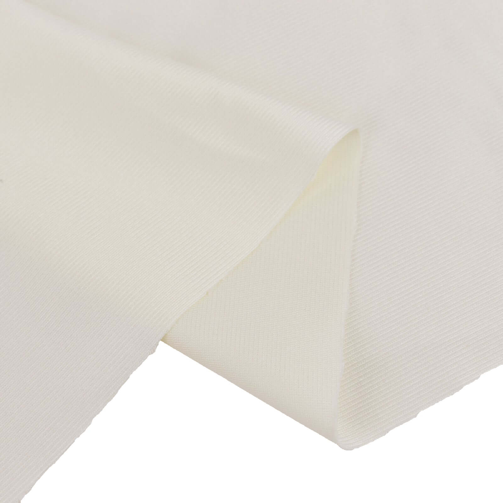 Hot Sale! 60x10 Yards Premium Ivory Scuba Polyester Fabric Roll for DIY Crafts