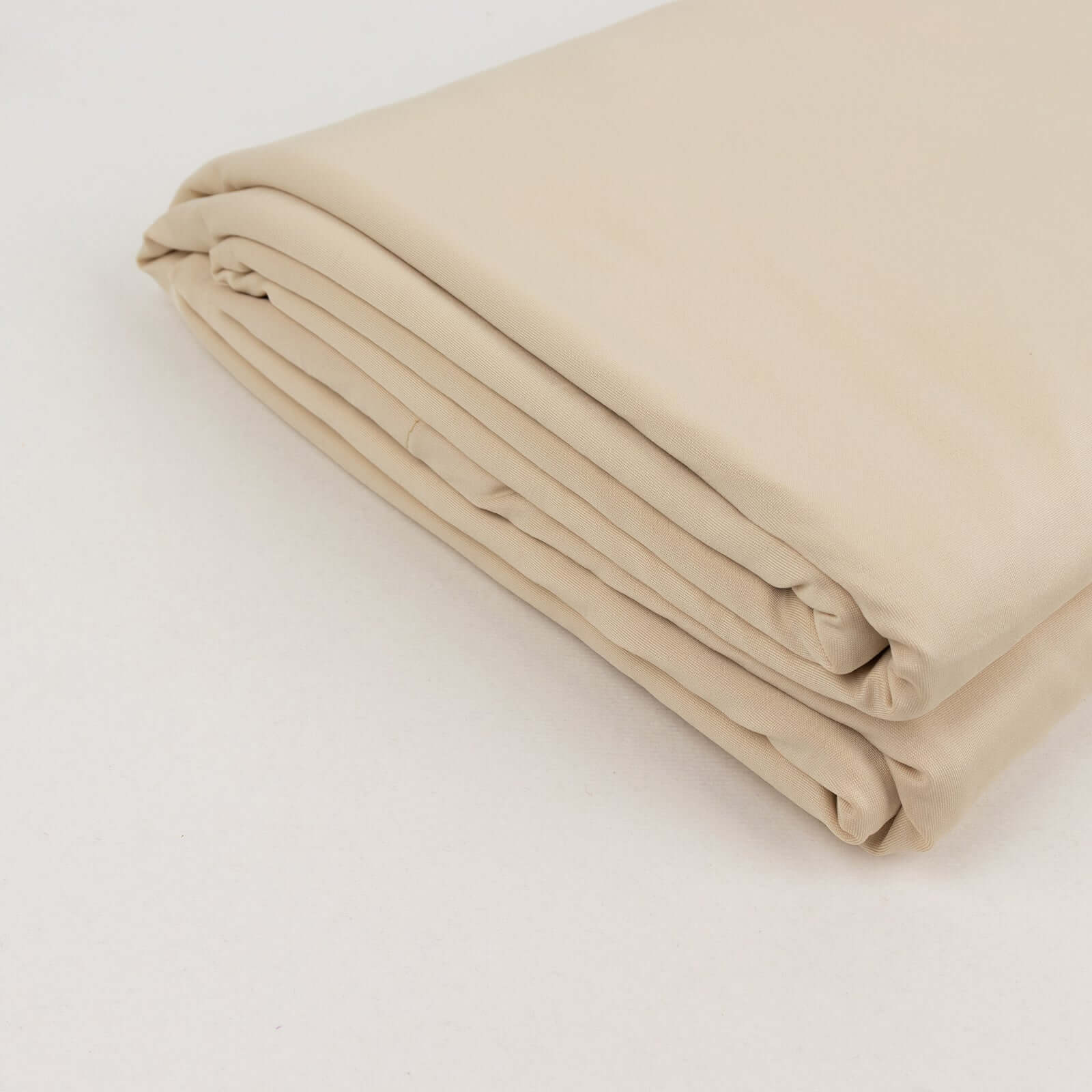 Hot Deal! 60x10 Yards Beige Spandex 4-Way Stretch Fabric Roll for DIY Crafts