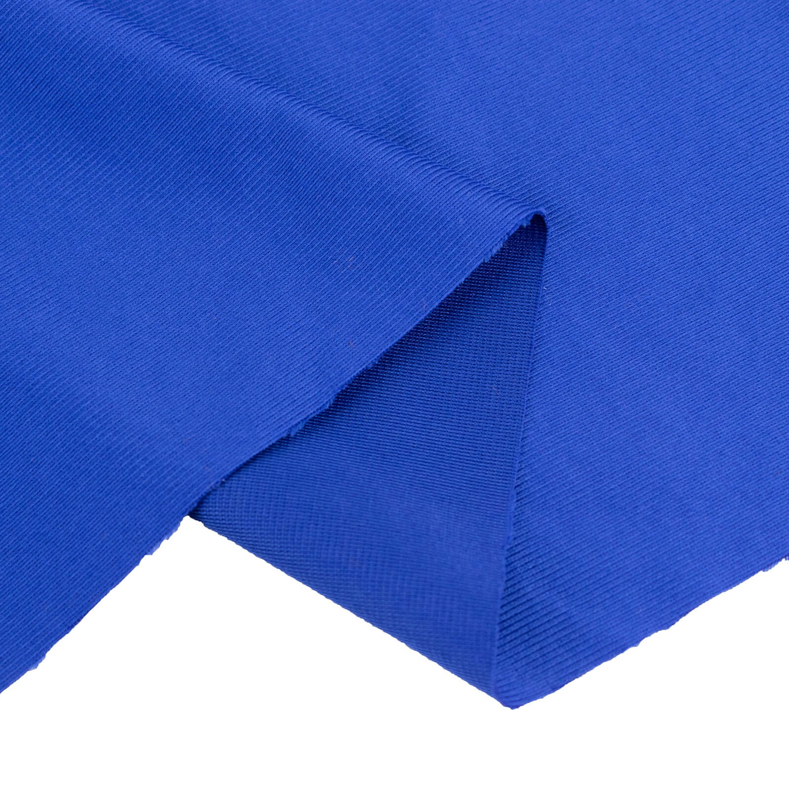 Exclusive Wrinkle-Free Royal Blue Scuba Polyester Fabric Roll - 60x10 Yards