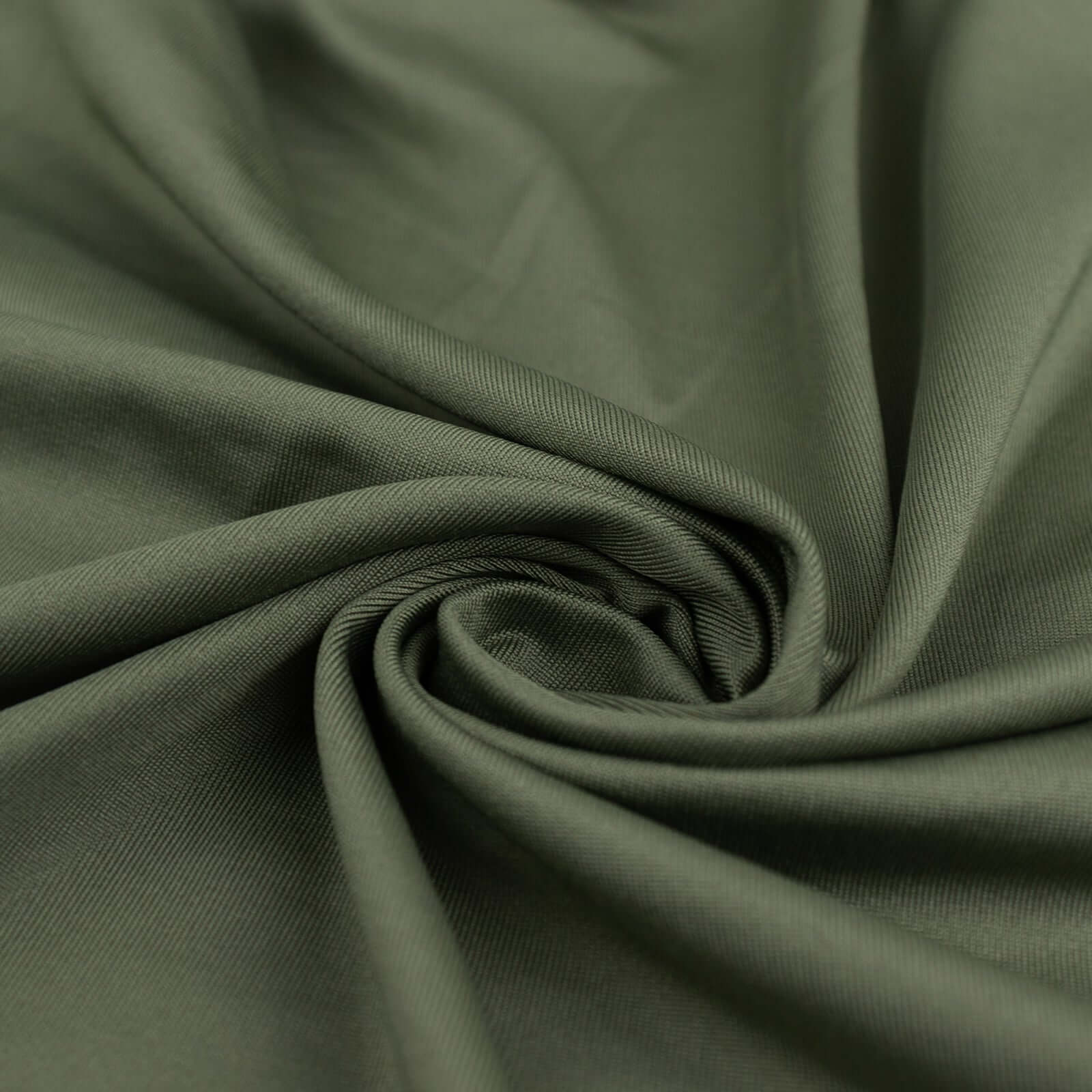 10-Yard, 60-Inch Dusty Sage Green 4-Way Stretch Spandex Fabric Roll for DIY Crafts