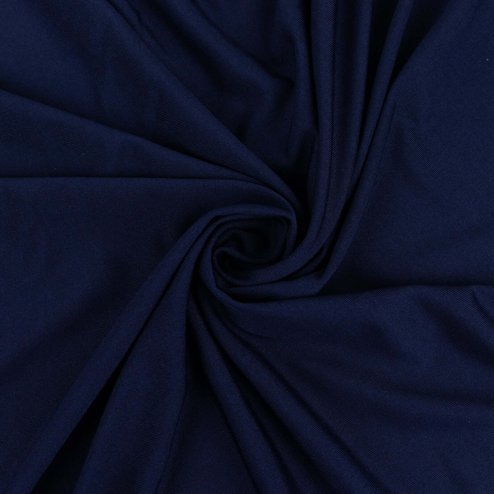 Navy Blue 4-Way Stretch Spandex Fabric Roll - 60x10 Yards, Ideal for DIY