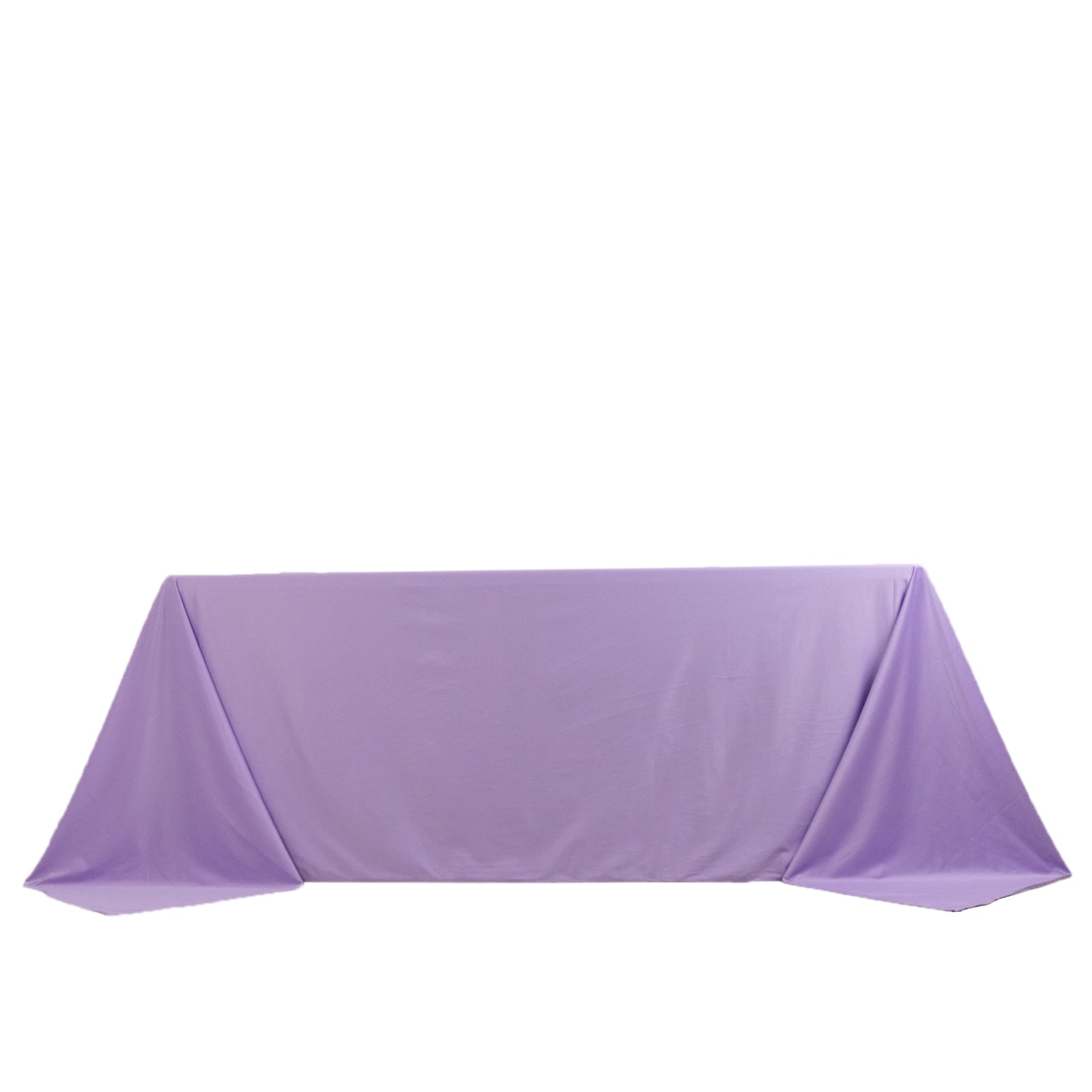 Lavender Lilac Premium Scuba Wrinkle-Free & Stain-Resistant 90x132 Rectangular Tablecloth