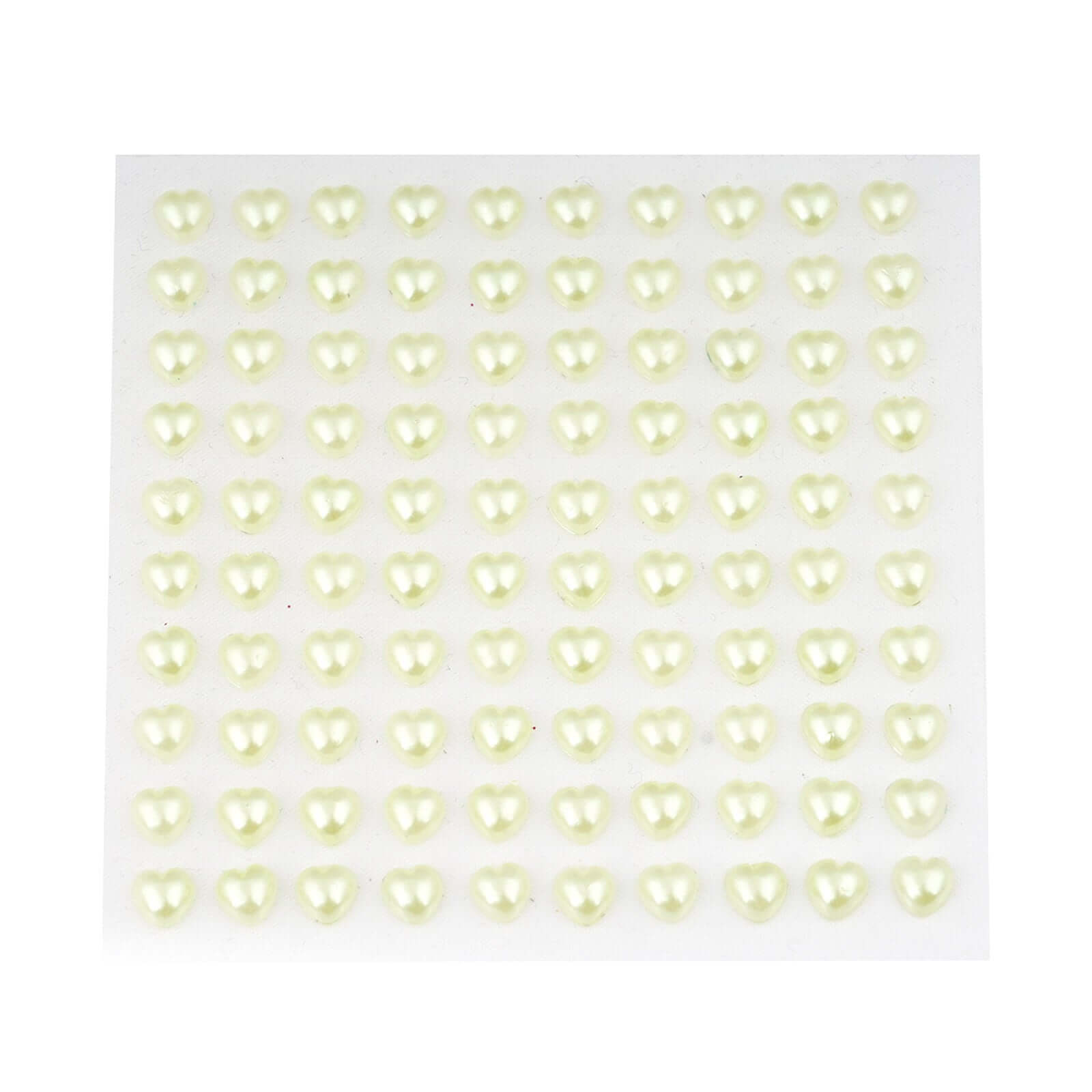 600 Pcs Apple Green Heart Diamond Rhinestone Stickers for DIY Crafts - Great Deal
