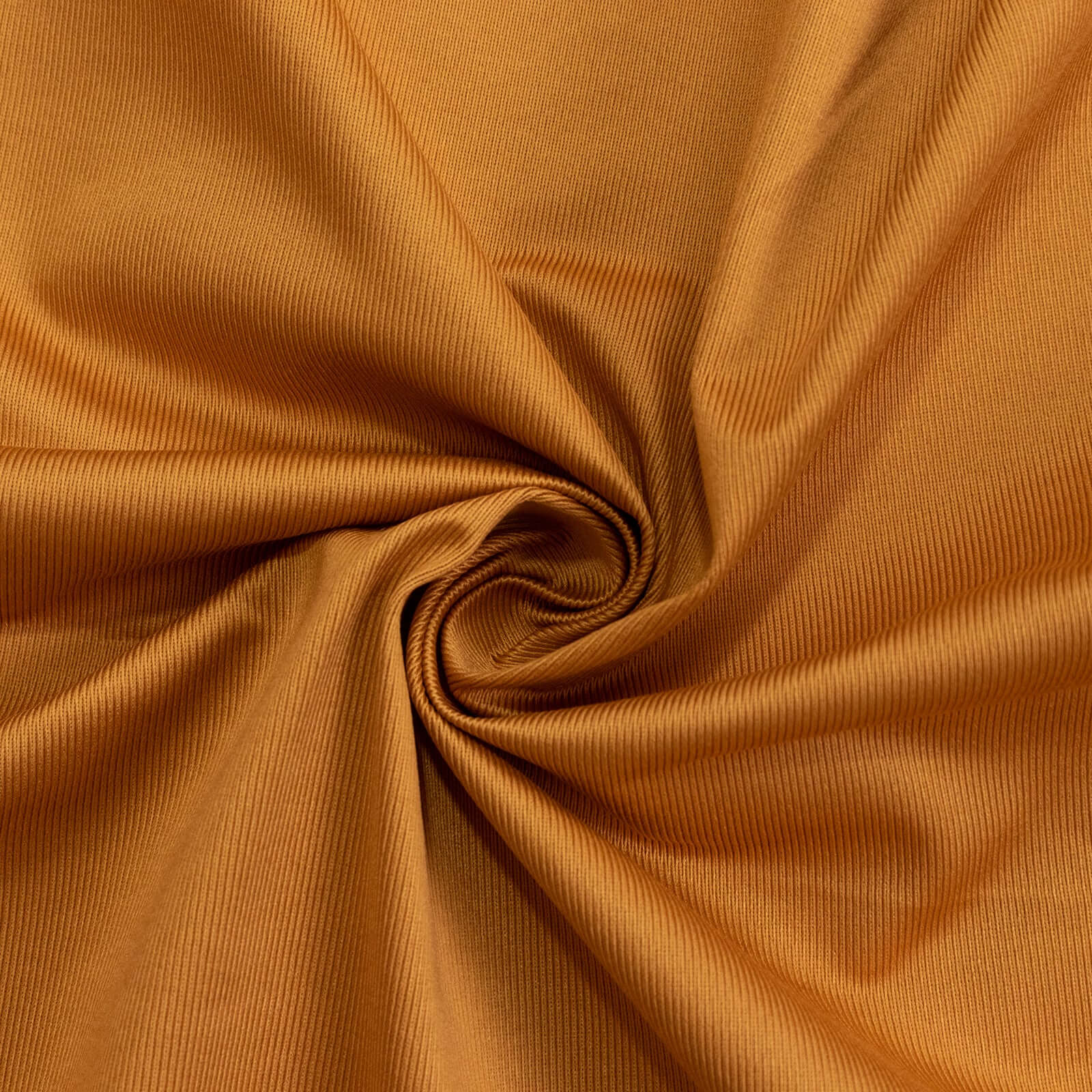 Premium Gold Scuba Polyester Event Curtain Drapes - Durable, Flame Resistant & Wrinkle Free, 5ftx14ft