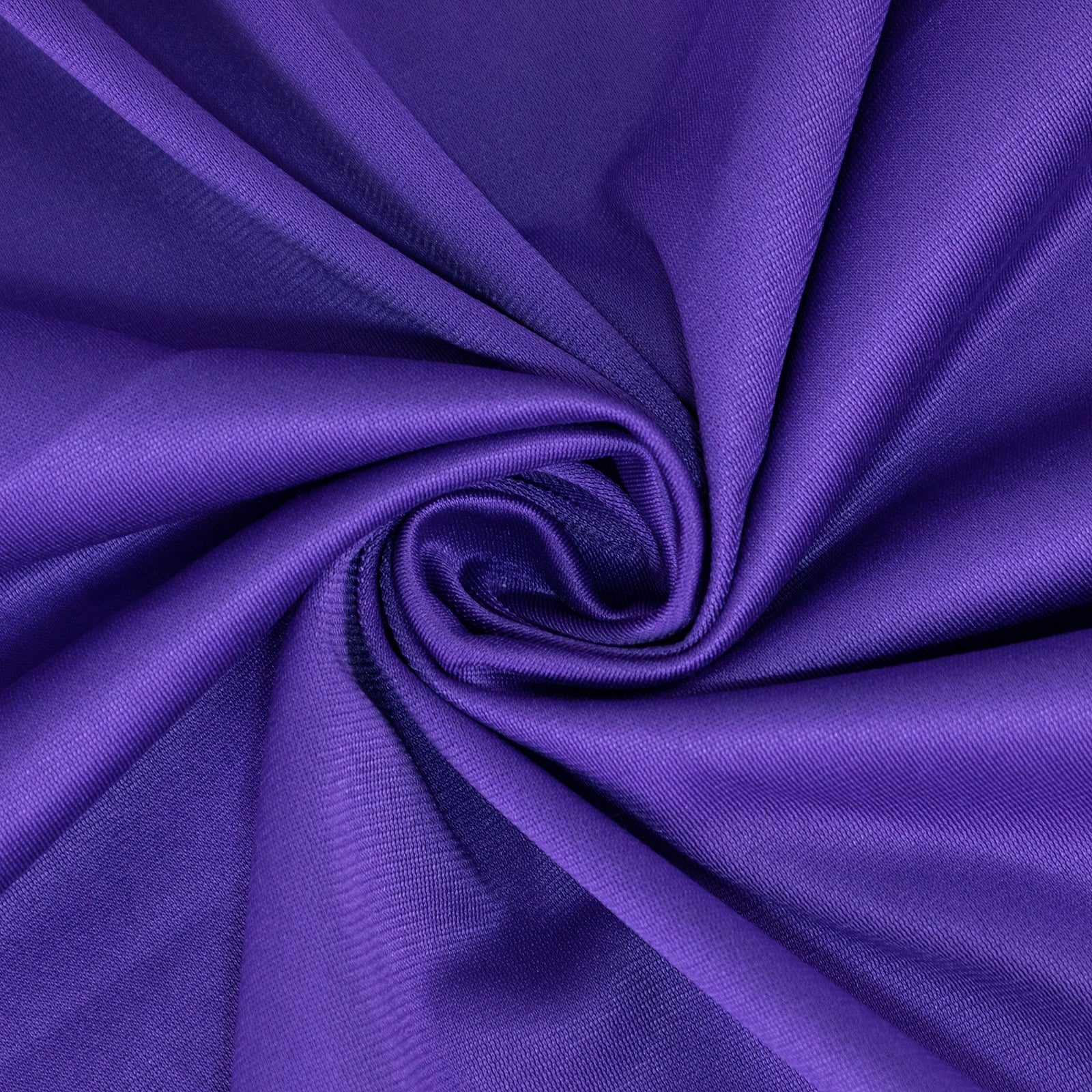 Premium Purple 108-Inch Round Scuba Tablecloth - Wrinkle-Free & Stain-Resistant for Events